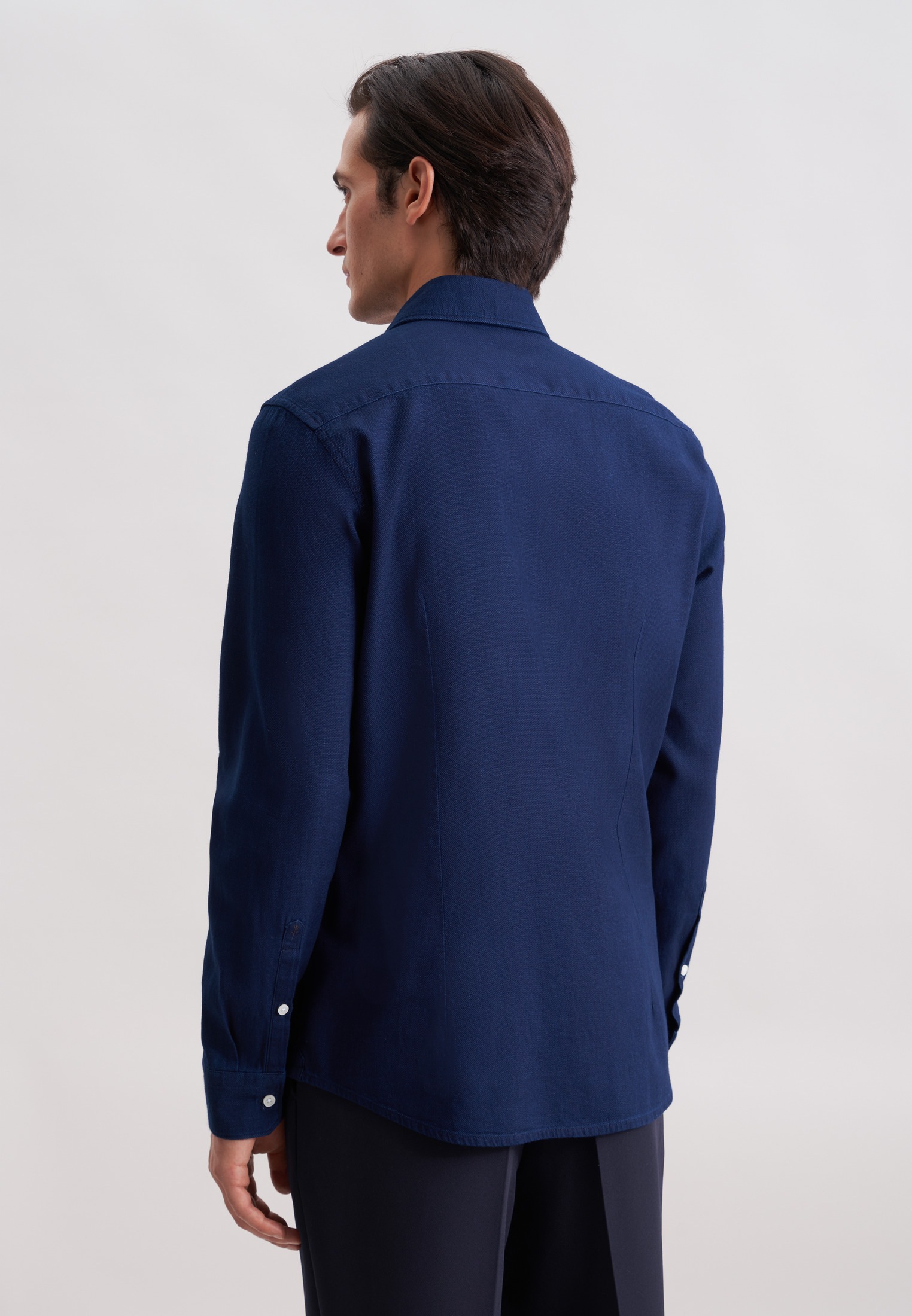 seidensticker Businesshemd Slim 1/1 Kentkragen Struktur günstig online kaufen