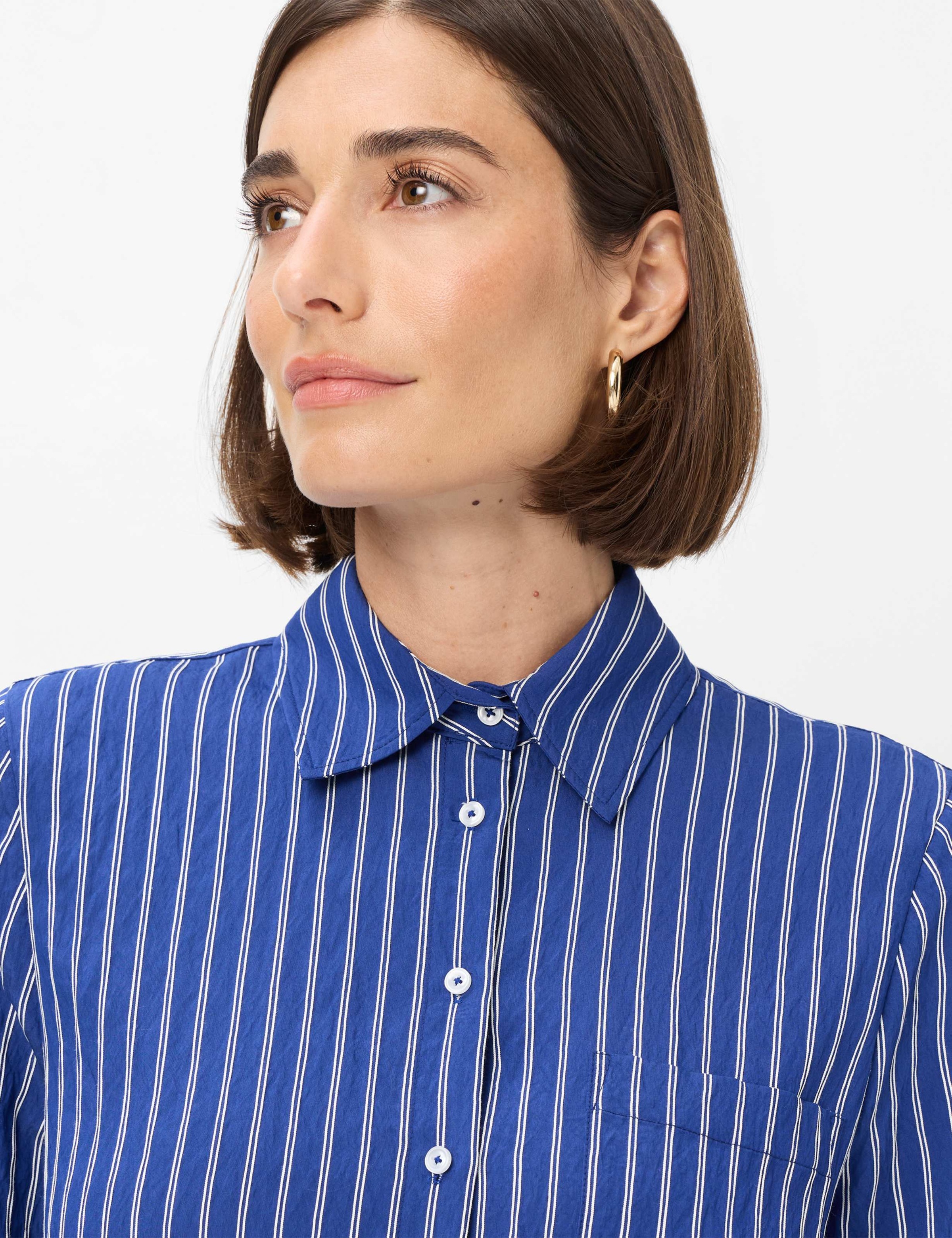 Brax Klassische Bluse »Style VICA« Streifen: Bluse im Lyocellmix