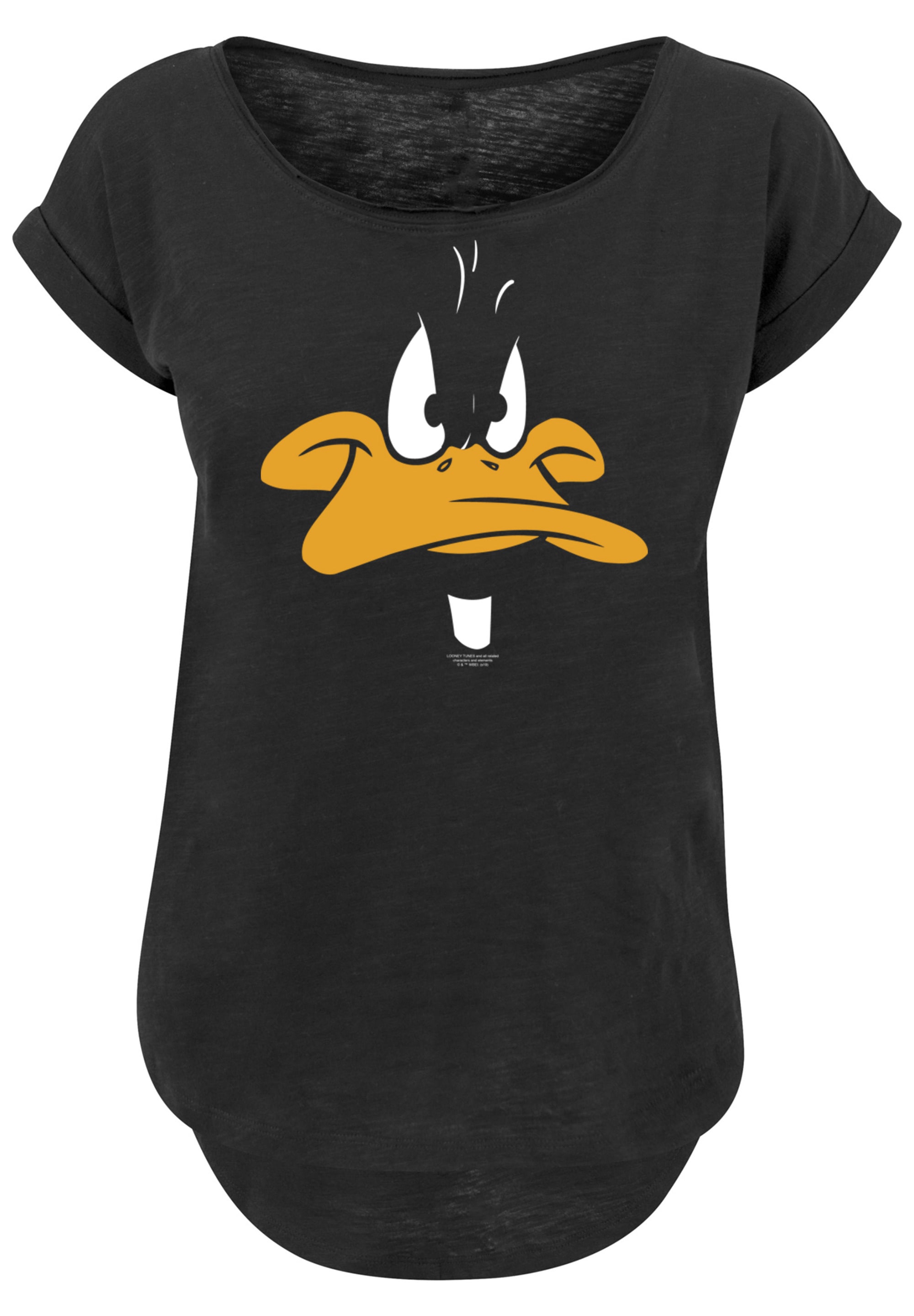 F4NT4STIC T-Shirt »Looney Tunes Daffy Duck Big«, Print