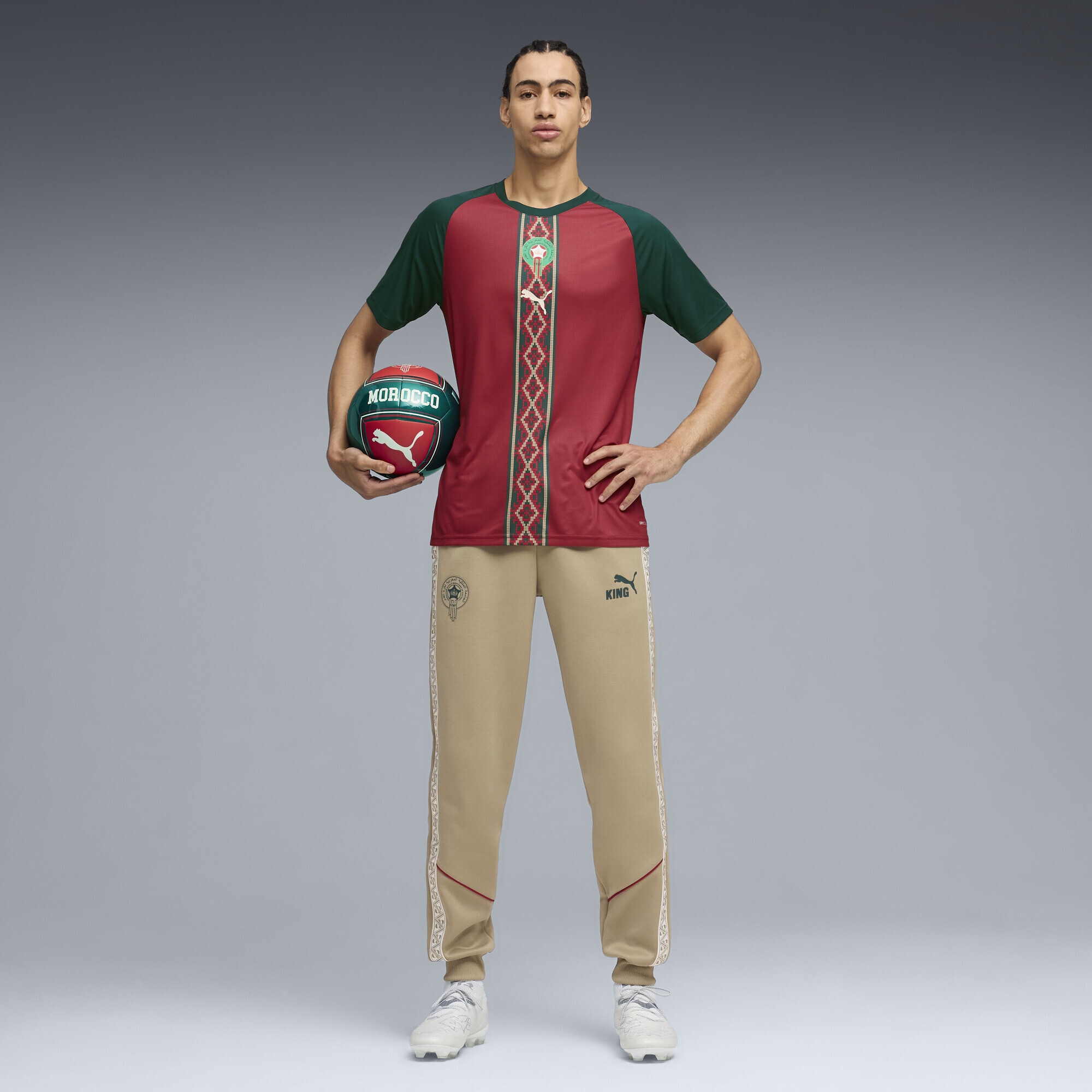 PUMA Sporthose »Marokko KING Slim Anthem Hose Herren«