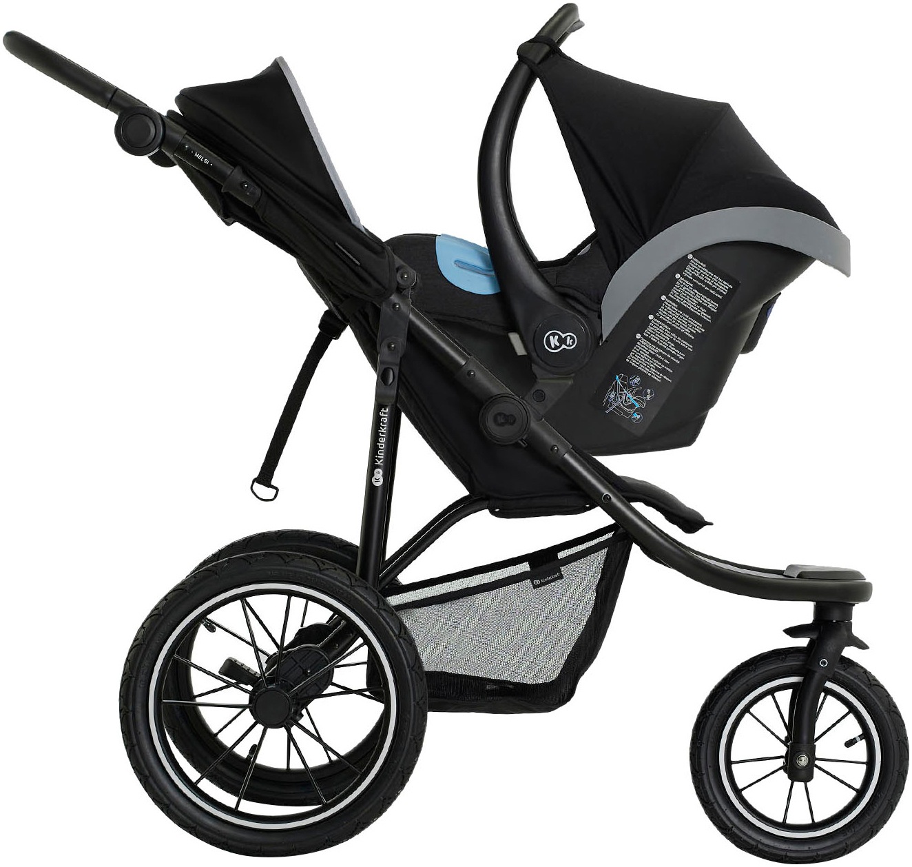Kinderkraft Kombi-Kinderwagen »HELSI 2«, 27 kg