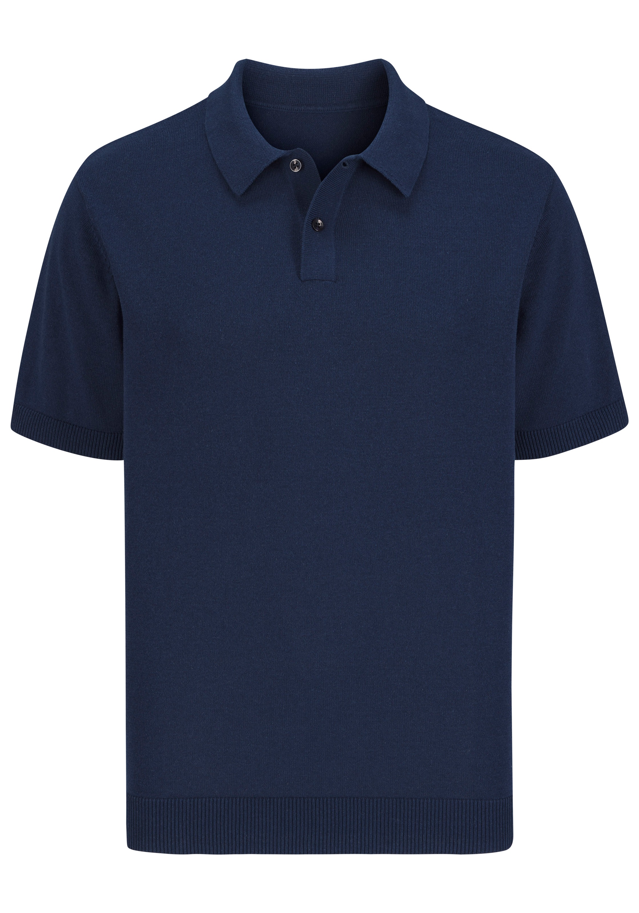 H.I.S Kurzarmshirt "aus Feinstrick", - mit Polokragen und Knopfleiste, pfle günstig online kaufen