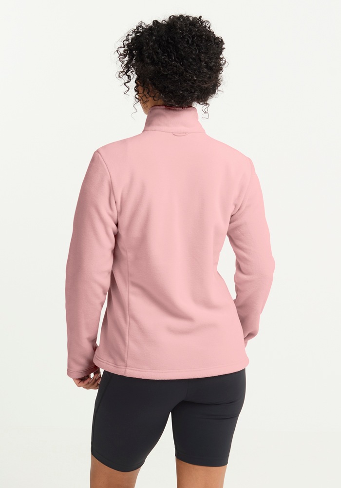 Fleecejacke JACK WOLFSKIN "TAUNUS 200 FZ W", Damen, Gr. S (36), rosegarden, Obermaterial: 100% POLYESTER. Futter: 100% POLYESTER, Jacken Fleecejacke 2