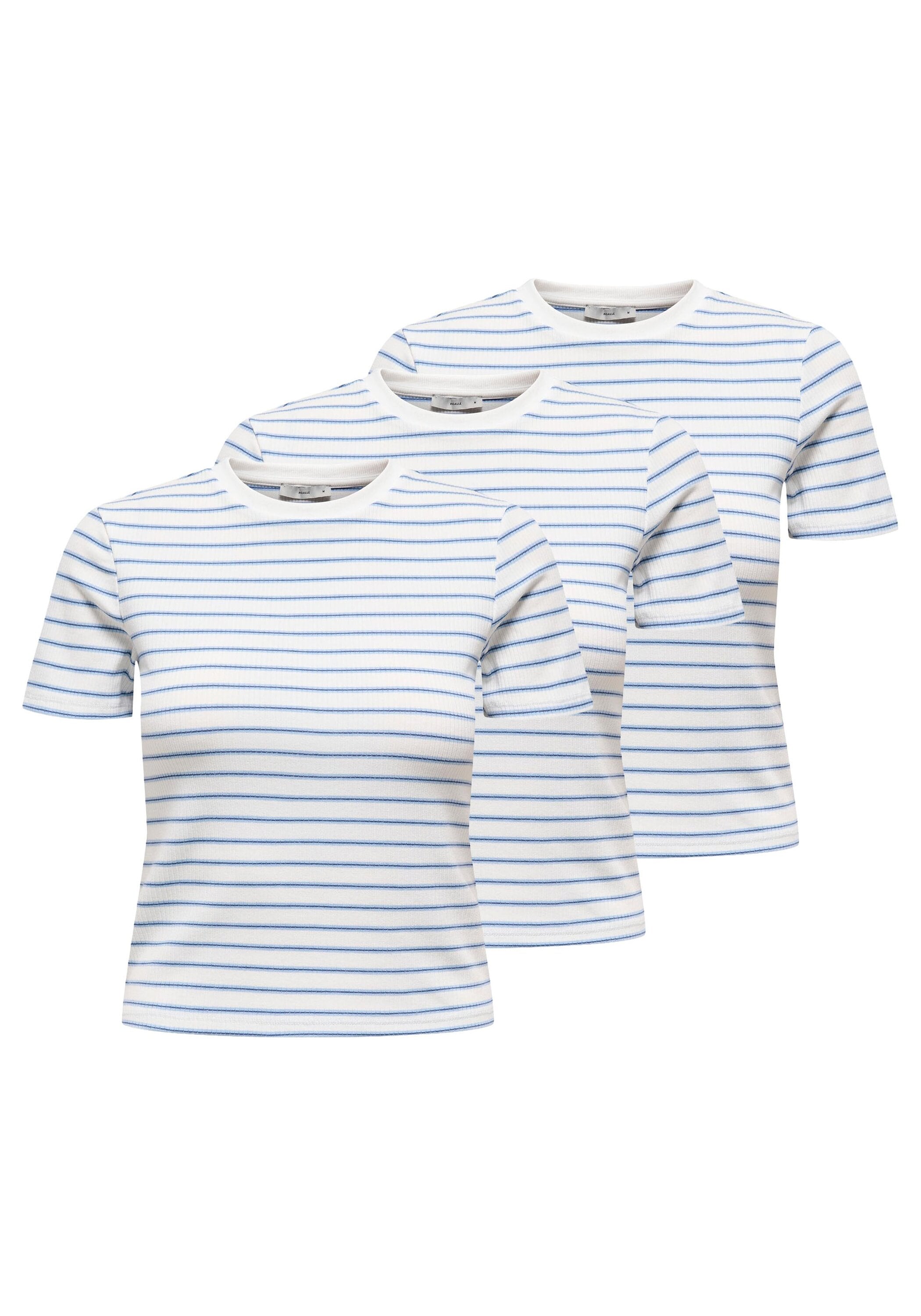 ONLY T-Shirt "T-Shirt ONLLUPE STRIPE TEE 3P 3er Pack" 3 günstig online kaufen