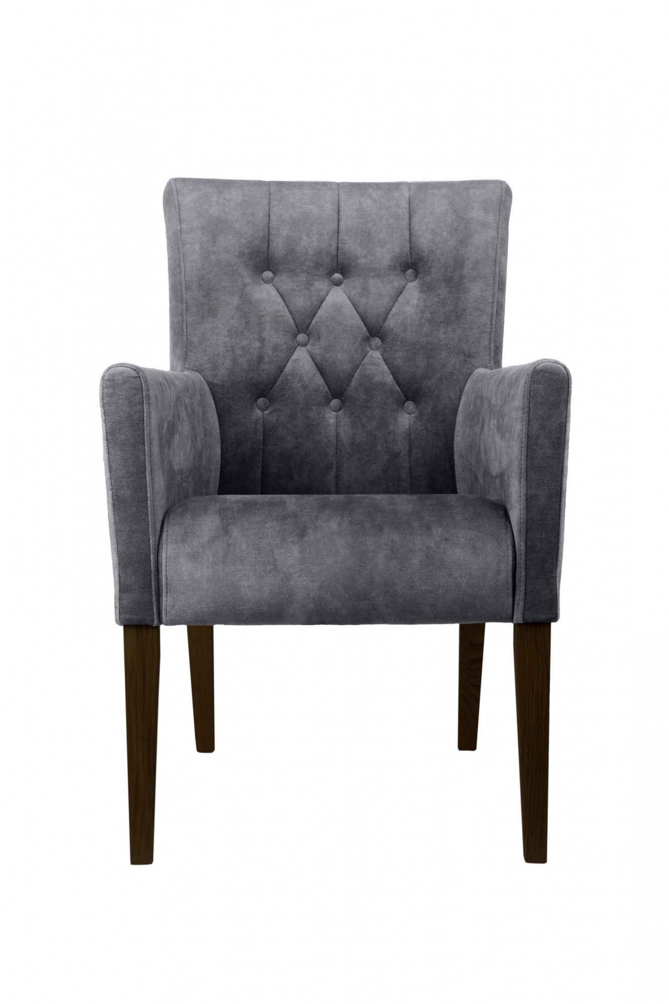 Home affaire Armlehnstuhl "Cortega Esszimmerstuhl mit Knopfheftung" () 1 St günstig online kaufen