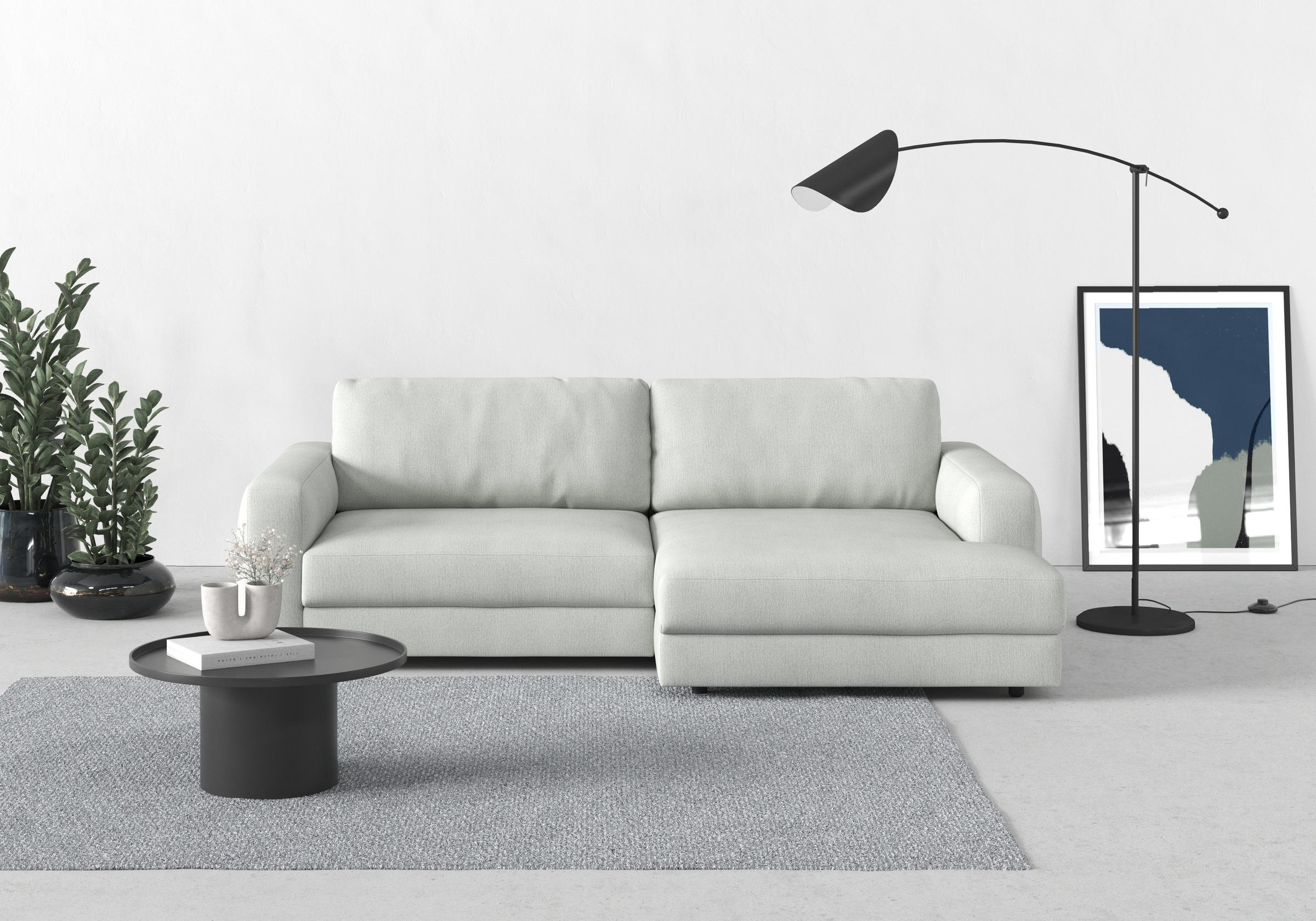TRENDMANUFAKTUR Ecksofa »Bourbon«, (2 St.), mit extra hohem Sitzkomfort, auch in Cord erhältlich
