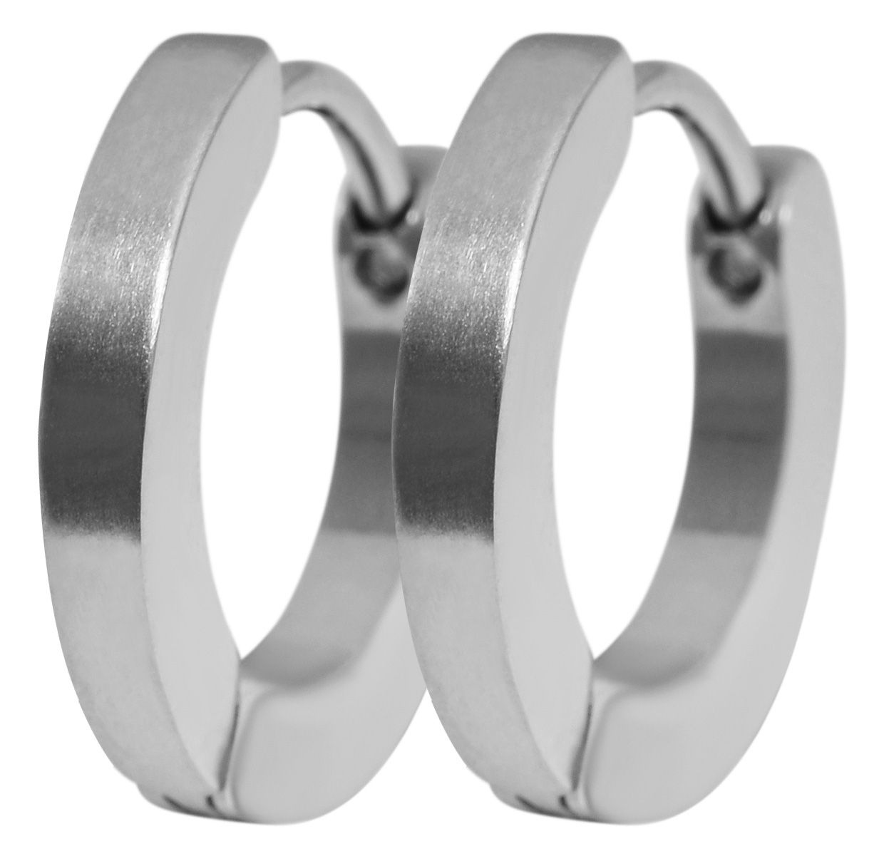 Adelia´s Klappcreolen »Unisex Ohrringe – Klappcreole aus Edelstahl« Eine schöne Geschenkidee für jeden Anlass