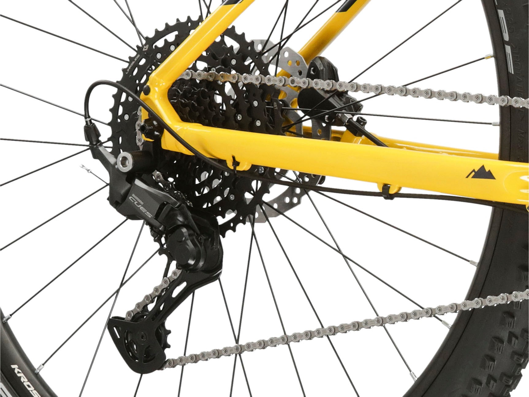 Kross Mountainbike »Hardtail Level 4.0«, 10 Gang, Shimano, CUES U6000 Schaltwerk, Kettenschaltung
