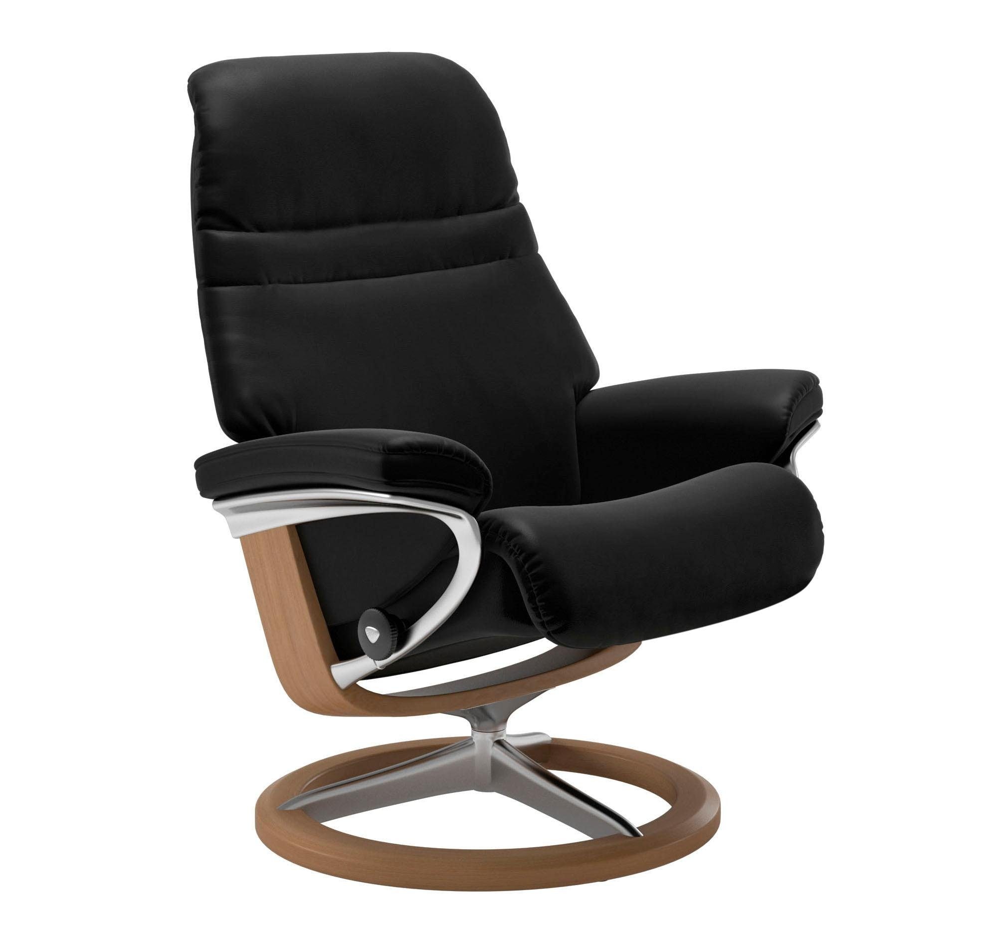 Stressless® Relaxsessel »Sunrise« mit Signature Base, Größe L, Gestell Eiche