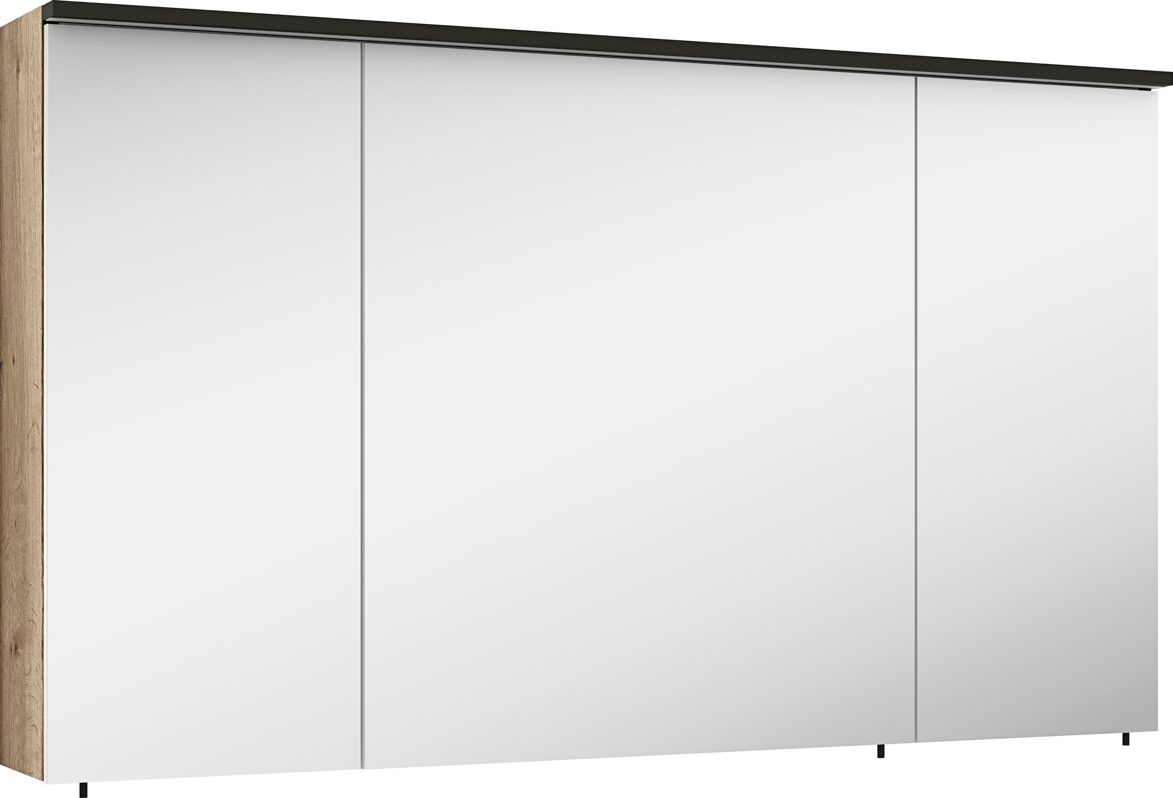 MARLIN Spiegelschrank »3500maxus«, 120 cm breit, Soft-Close-Funktion, inkl. Beleuchtung, Badschrank