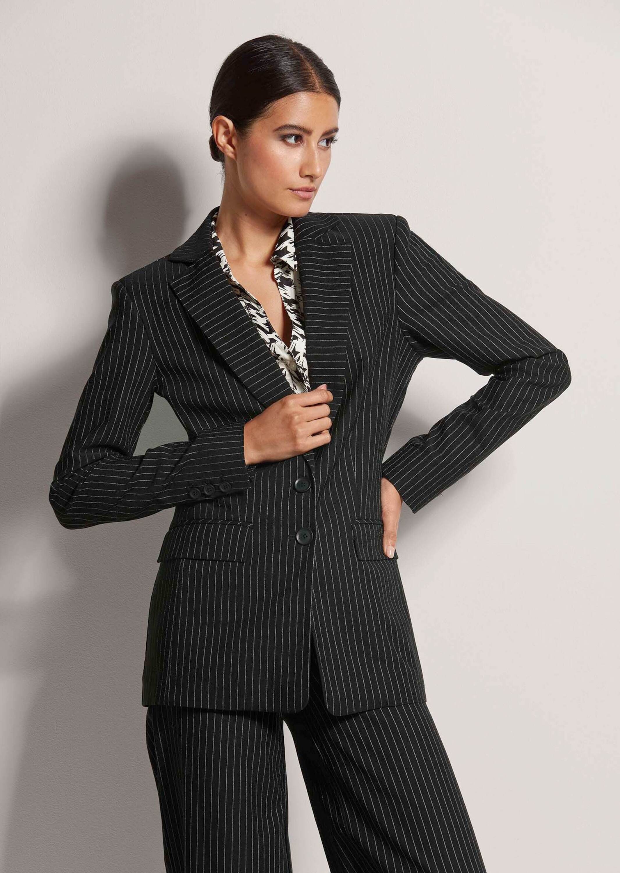 MADELEINE Longblazer »Blazer Langer, taillierter Blazer«
