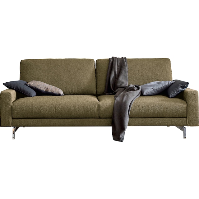 hülsta sofa 2-Sitzer »hs.450«, Armlehne niedrig, Fuß chromfarben glänzend, Breite  164 cm bestellen | BAUR