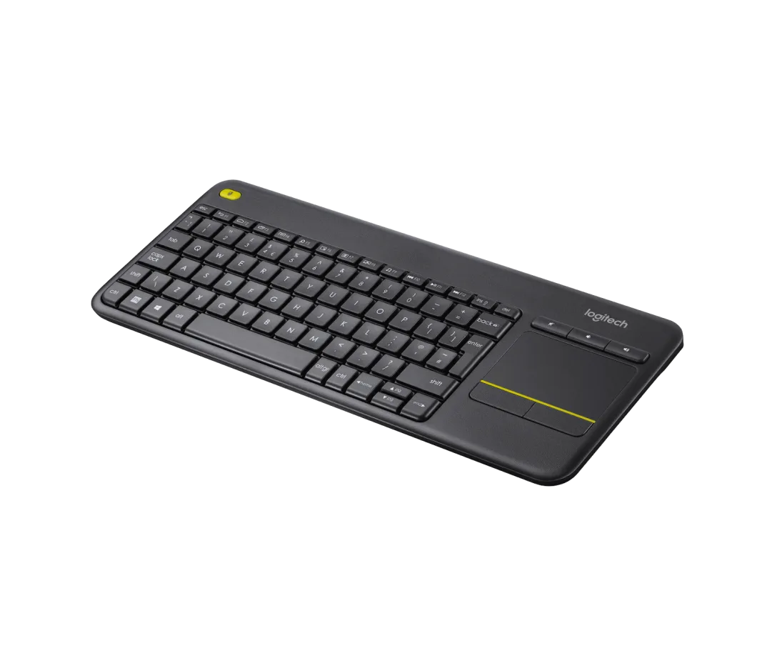 Logitech Tastatur- und Maus-Set »Wireless Touch Keyboard K400 Plus FR-Layout«