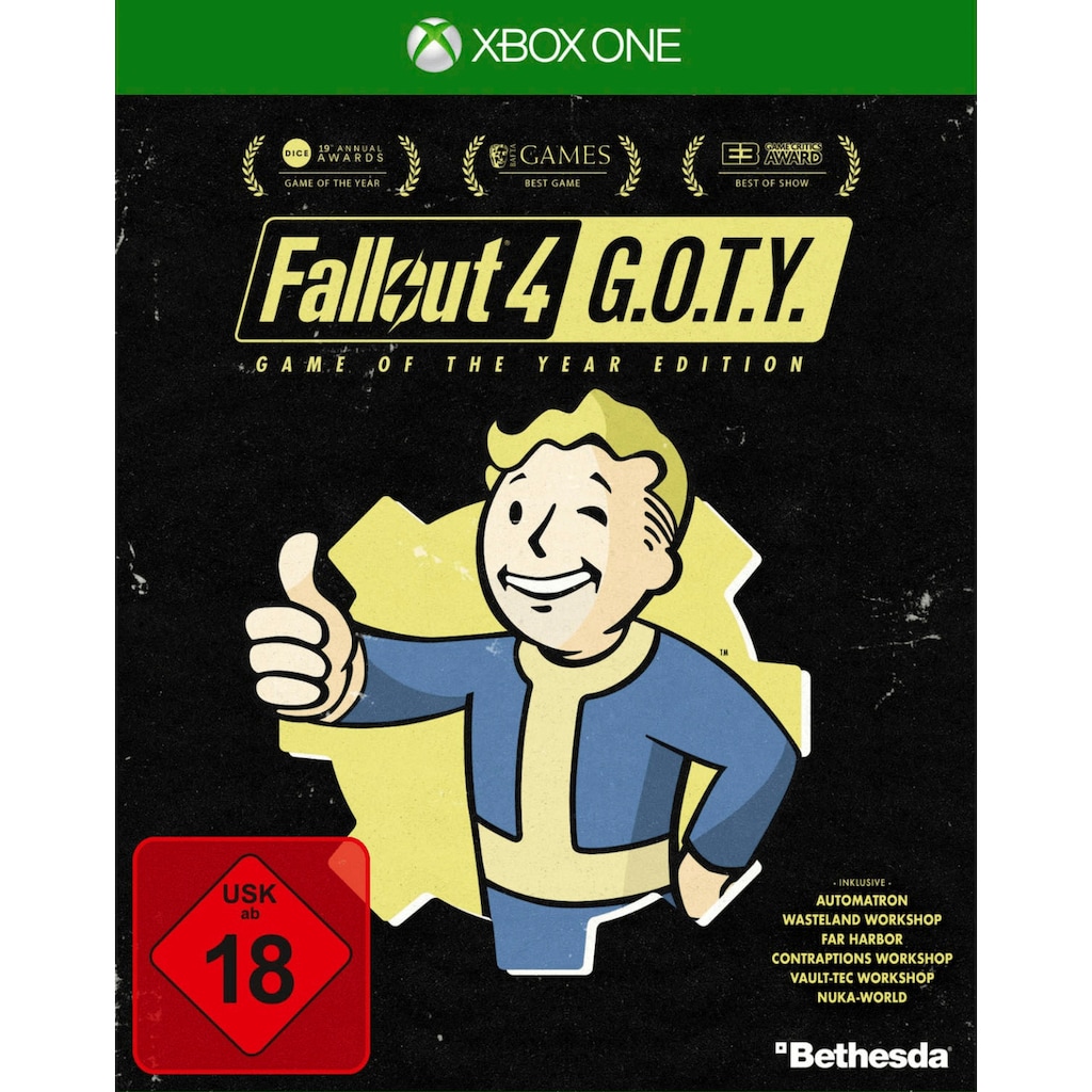 Bethesda Spielesoftware »Fallout 4 Game Of The Year Edition«, Xbox One