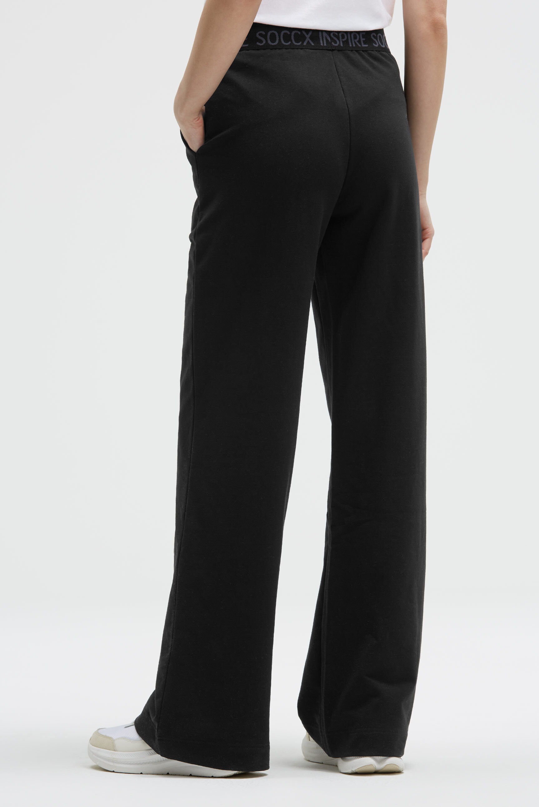 SOCCX Schlupfhose  mit Elastikbund