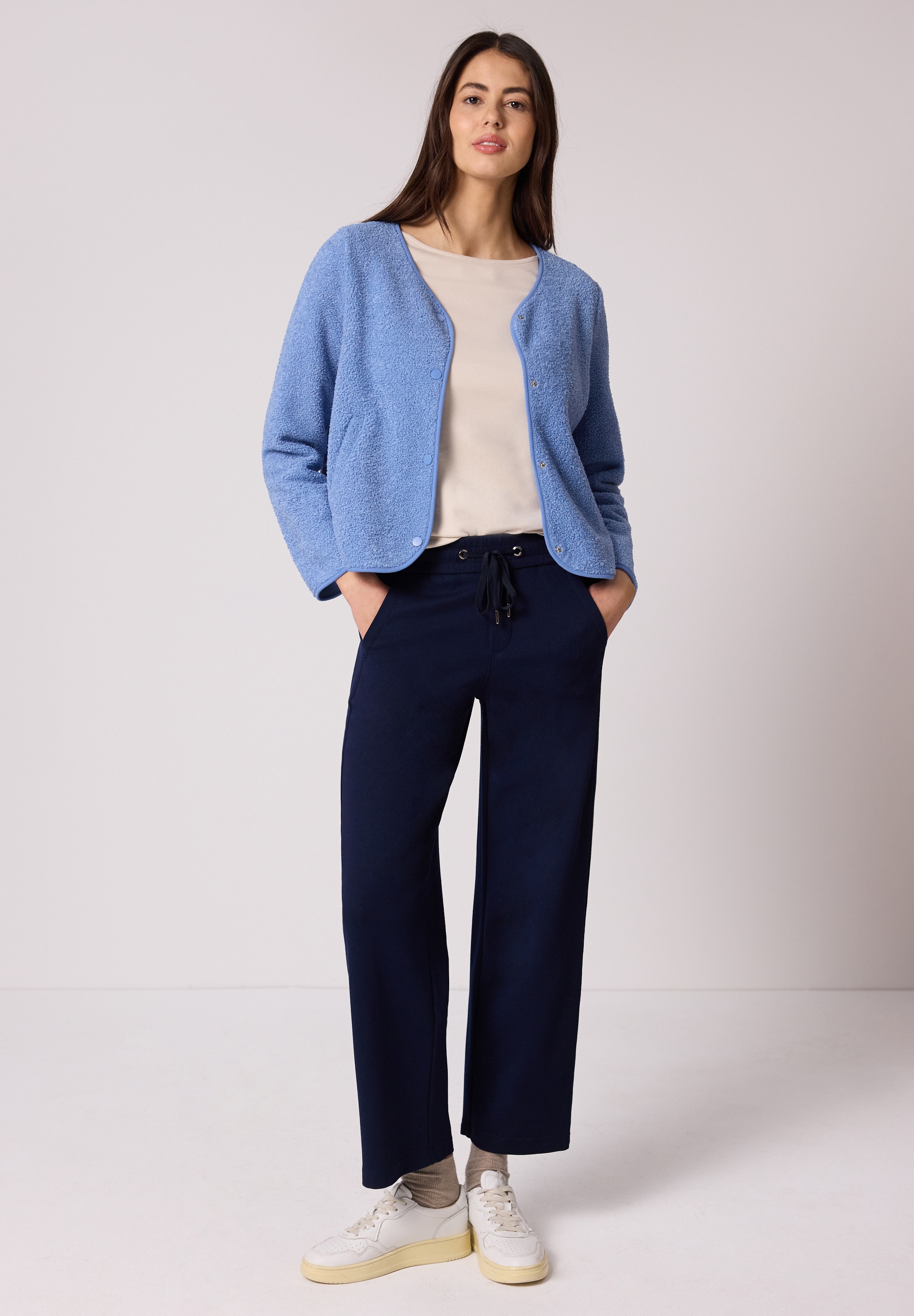 STREET ONE Cardigan mit V-Ausschnitt
