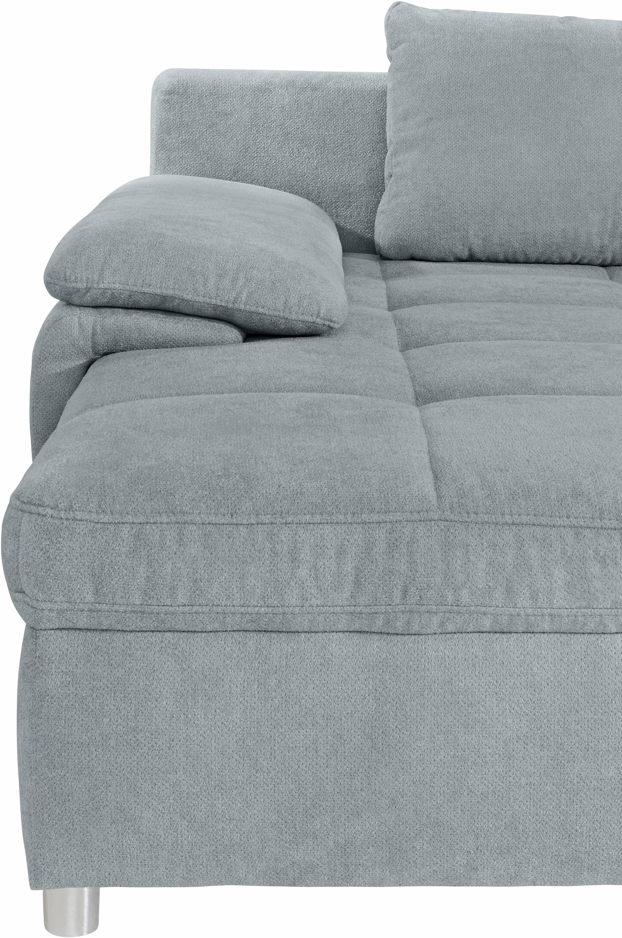 sit&more Wohnlandschaft »Top Bilbao U-Form«, XXL, wahlweise mit Bettfunktion und Bettkasten