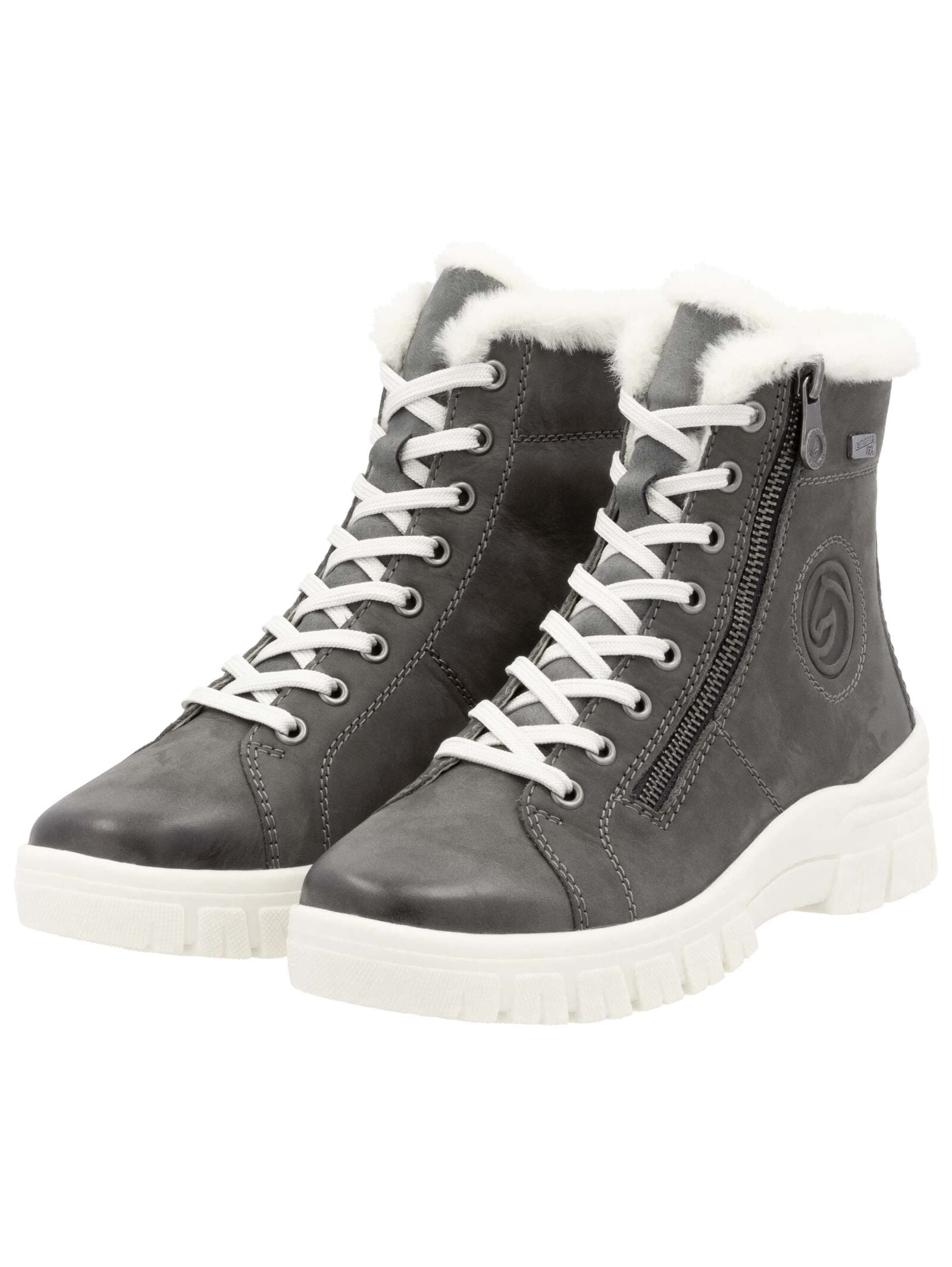 Remonte Schnürstiefelette »Remonte Stiefelette Veloursleder«