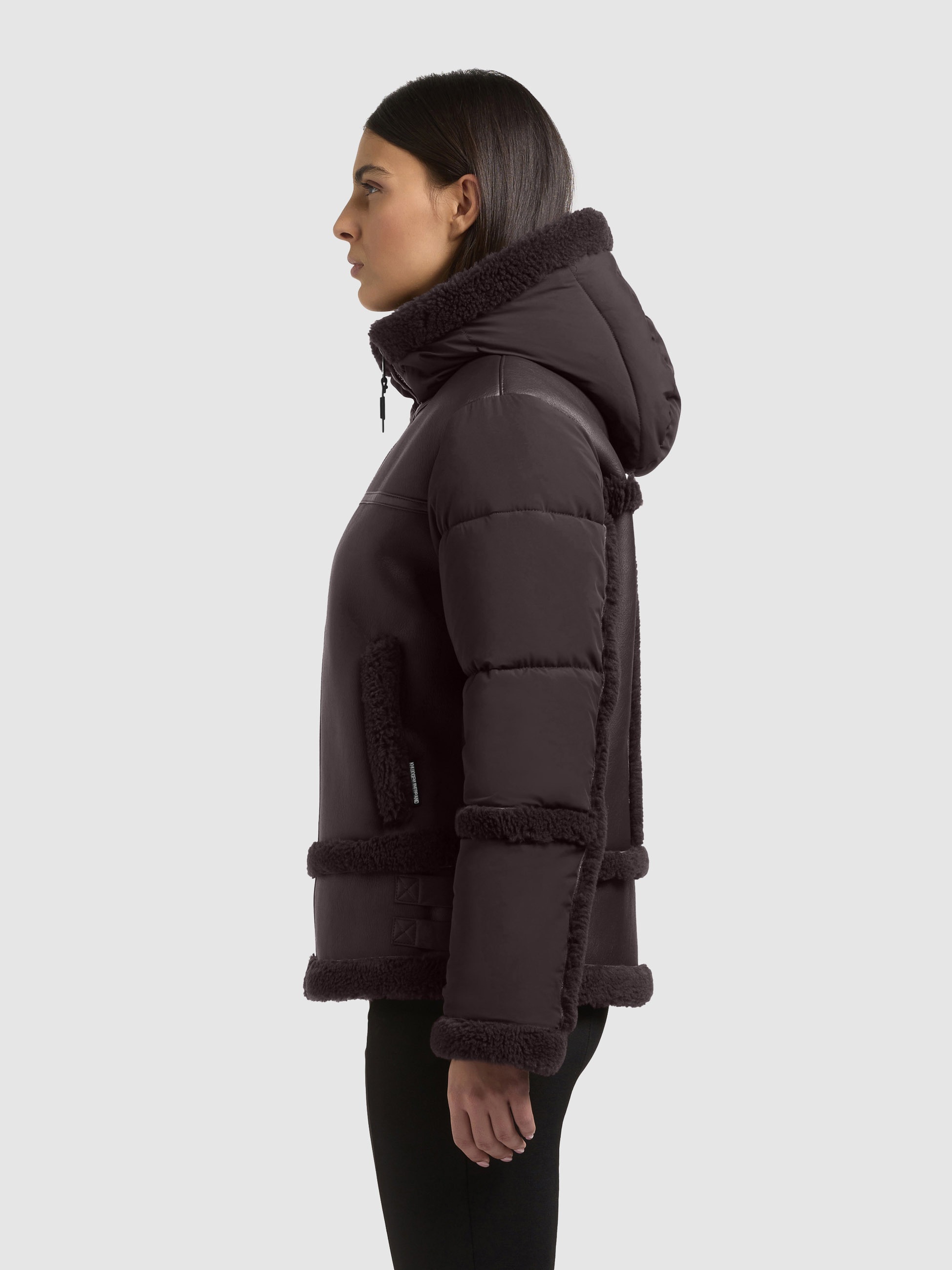 khujo Winterjacke »LEXYA« mit Kapuze
