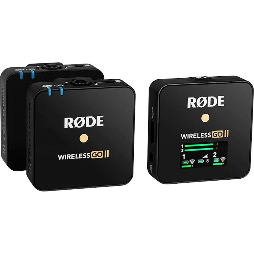 RØDE Mikrofon »Wireless GO II«, (Set)