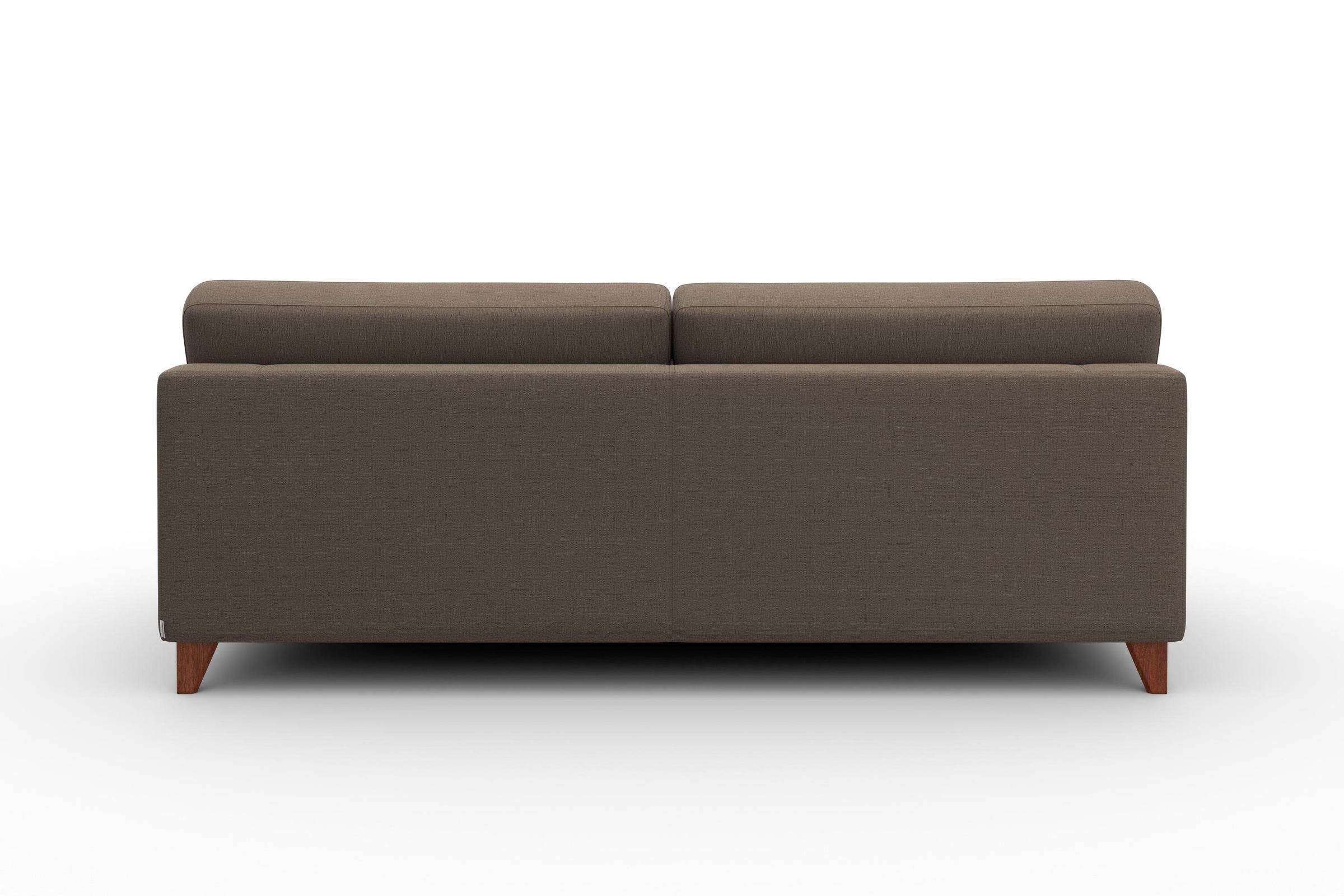machalke® 3-Sitzer »diego«, mit weichen Armlehnen, Füße wengefarben, Breite 225 cm