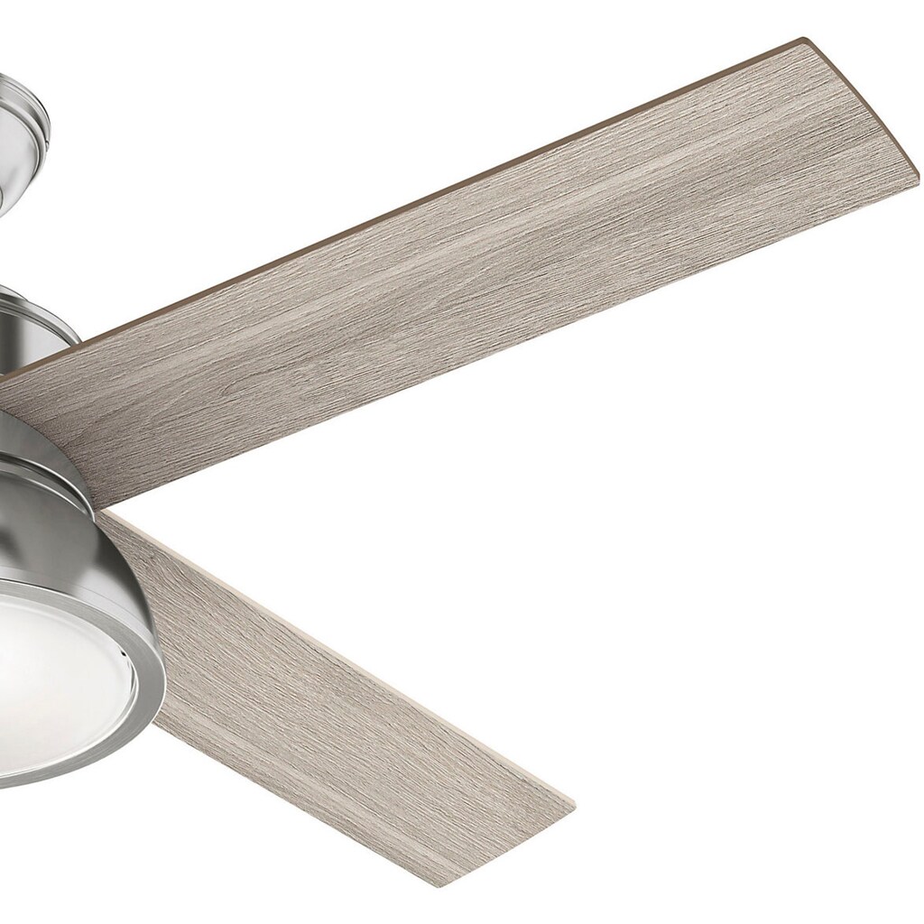 Hunter Deckenventilator »Loki, 132 cm Gebürstetes Nickel«