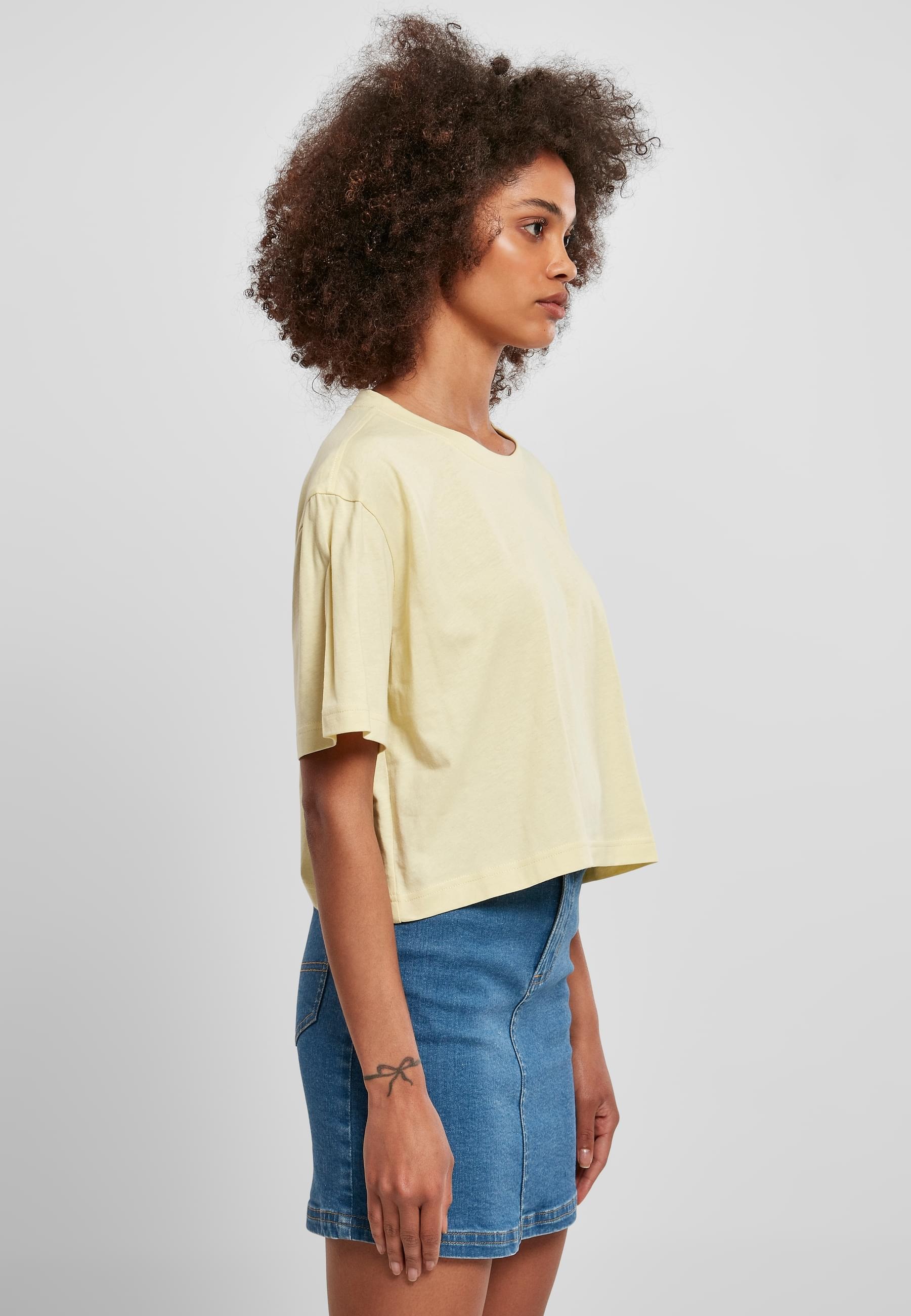 URBAN CLASSICS T-Shirt »Urban Classics Damen Ladies Short Oversized Tee«, (1 tlg.)