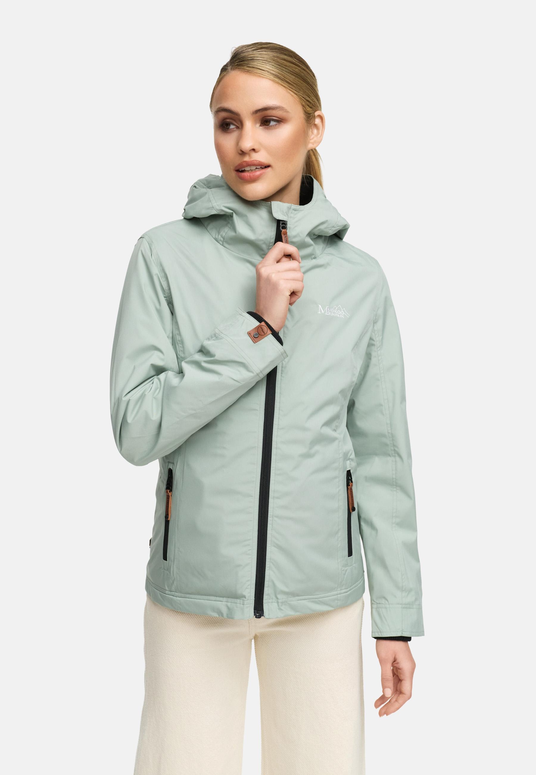 Marikoo Outdoorjacke »Erdbeere«, mit Kapuze, sportliche Funktionsjacke mit Kapuze
