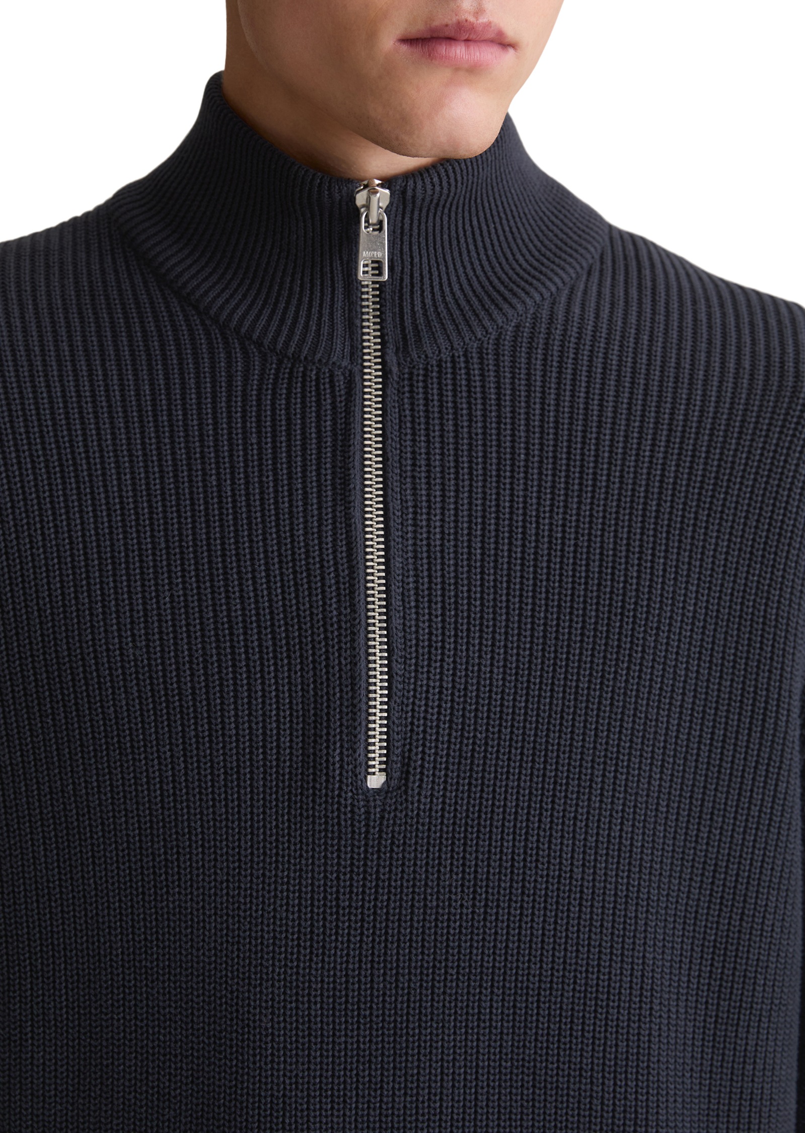 Thumbnail - Marc OPolo DENIM Troyer relaxed fit aus reiner Bio-Baumwolle