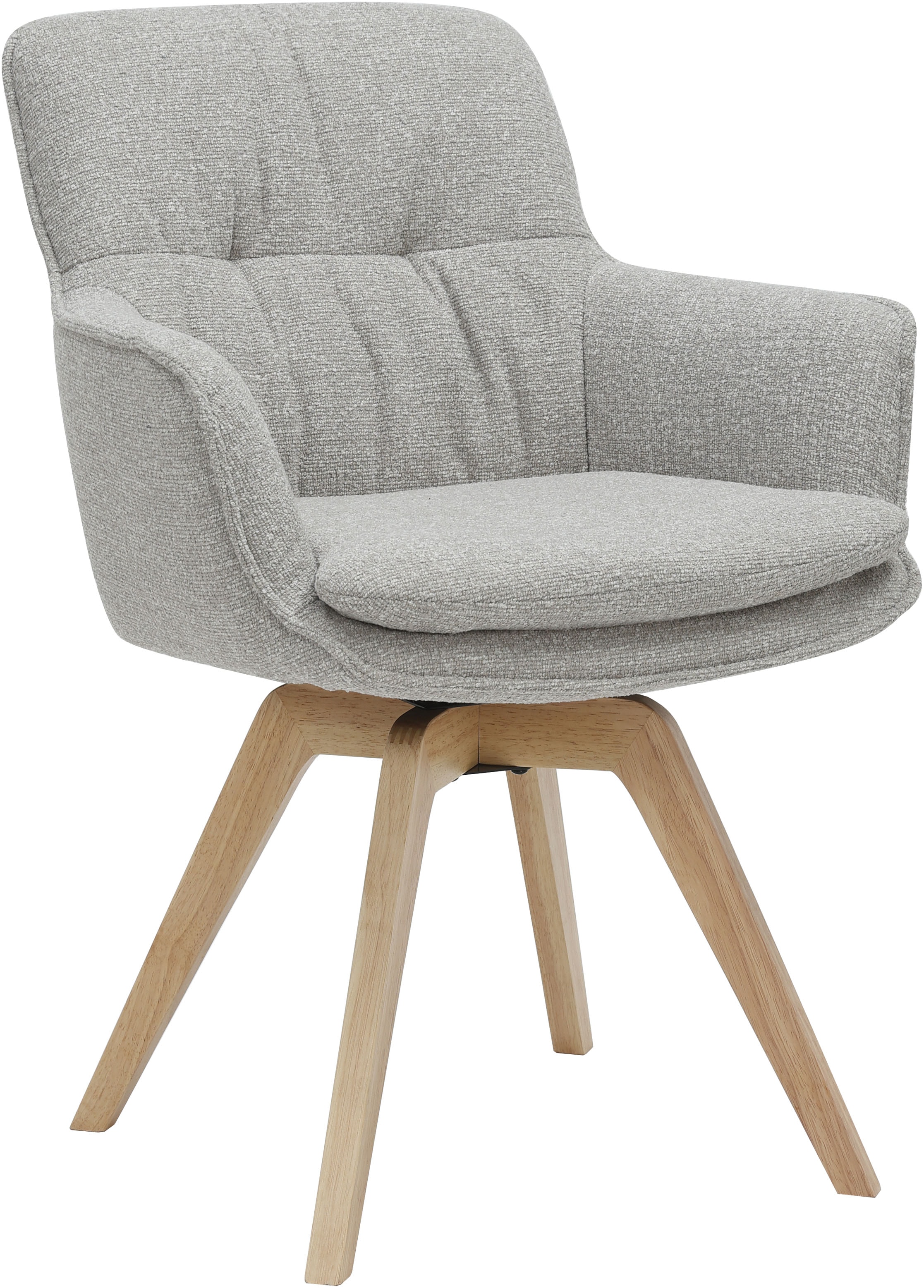OTTO home Esszimmerstuhl »Sigune« () 1 Stk.pflegeleichter Webstoff Bezug, massives Echtholzgestell