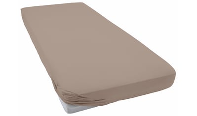 Spannbettlaken »Spannbettlaken (bis 25 cm)«, Elastizität für ein glatt bezogenes Bett