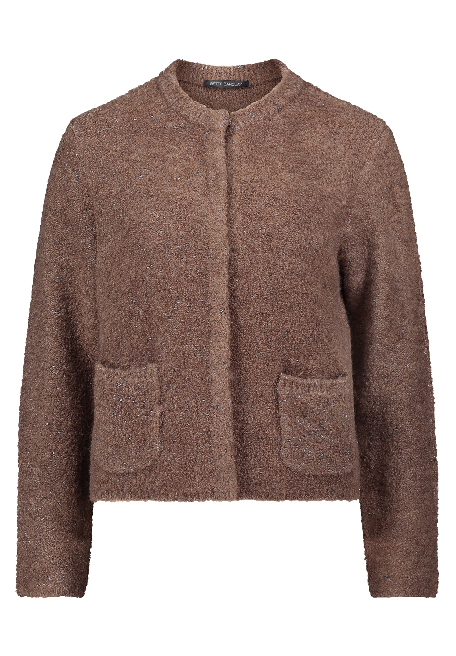 Betty Barclay Strickjacke »Damen Grobstrickjacke mit Lurexfaden« 1 Stk. tlg.
