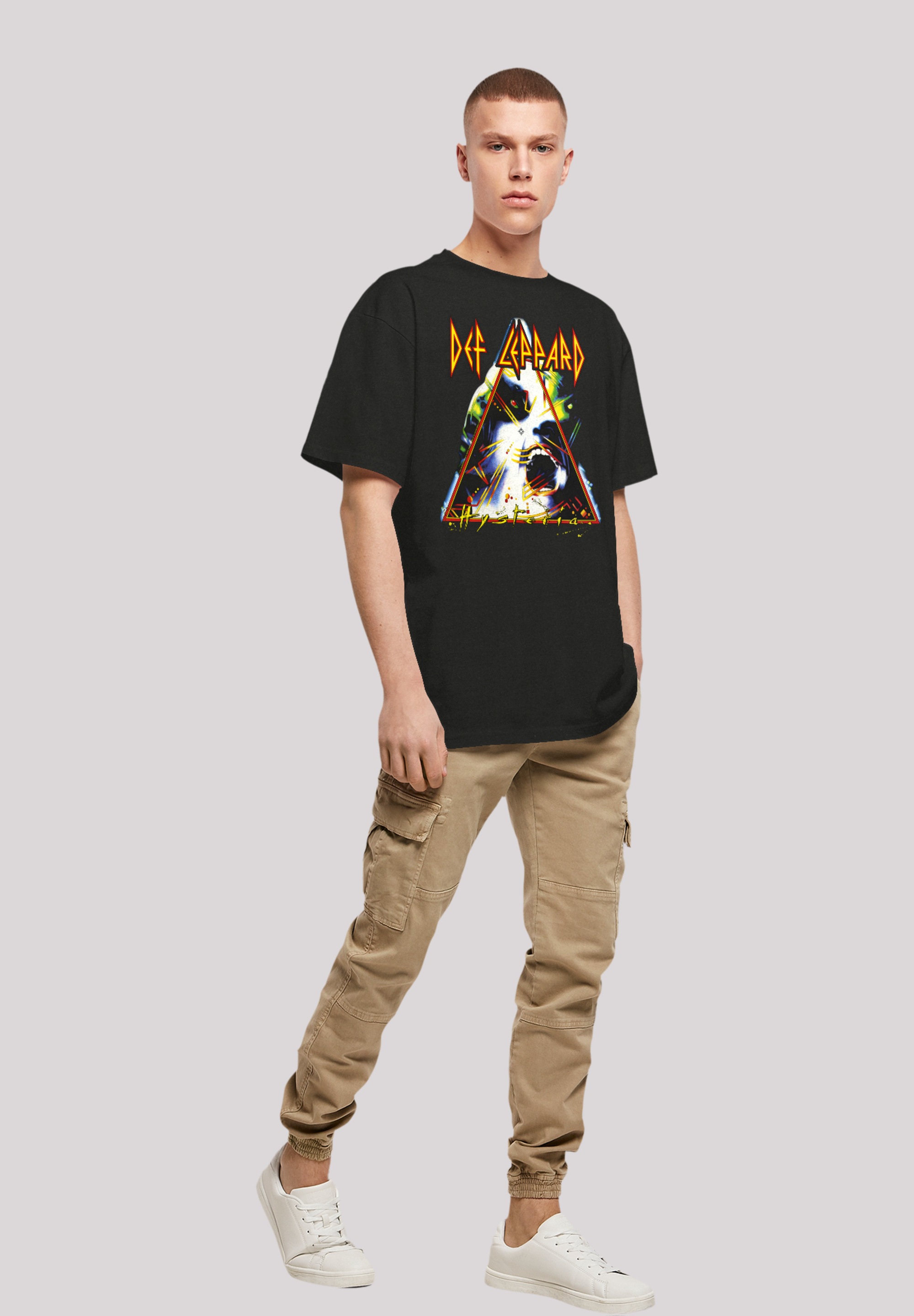 F4NT4STIC T-Shirt »Def Leppard Hysteria«, Premium Qualität