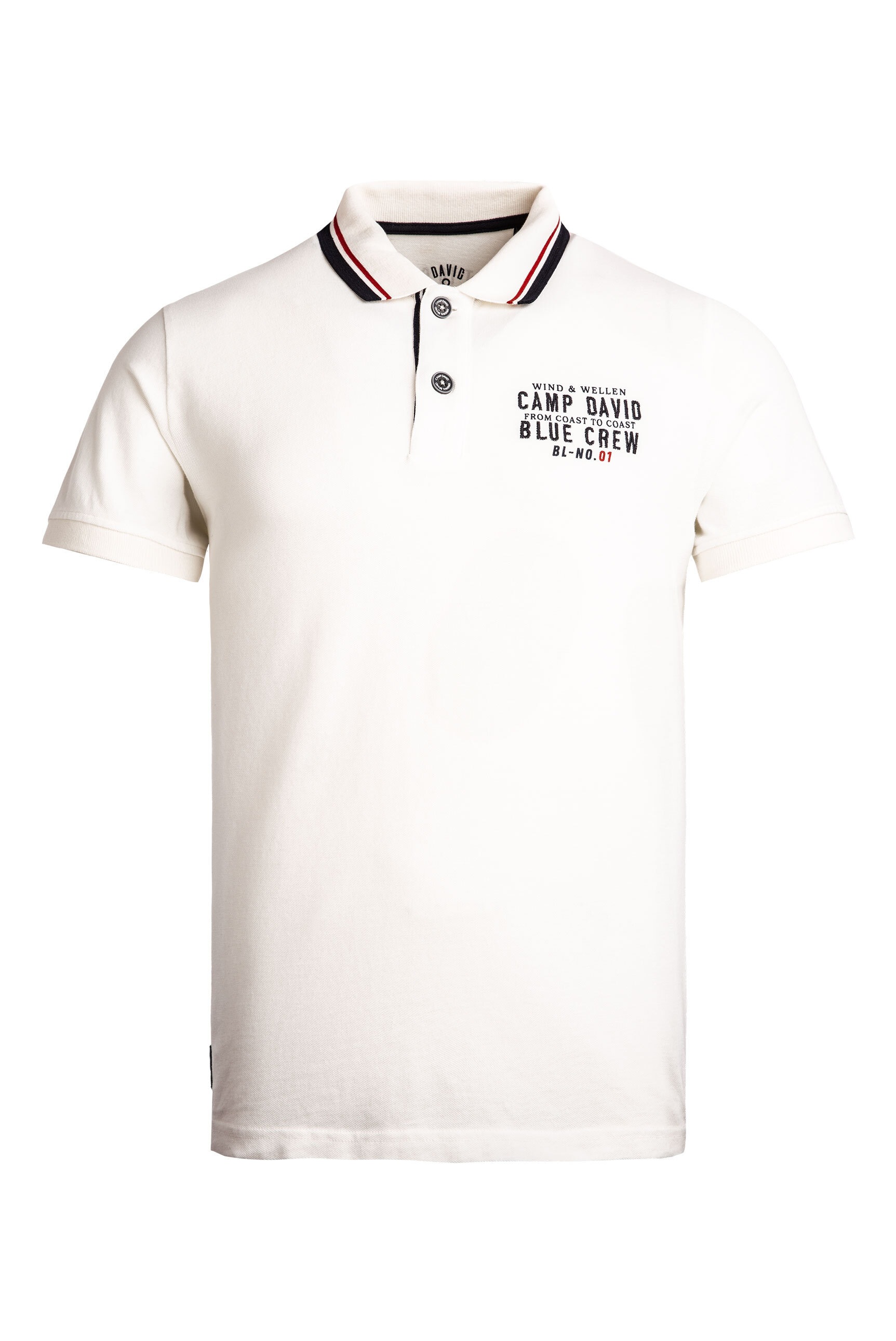CAMP DAVID Poloshirt aus Baumwolle günstig online kaufen