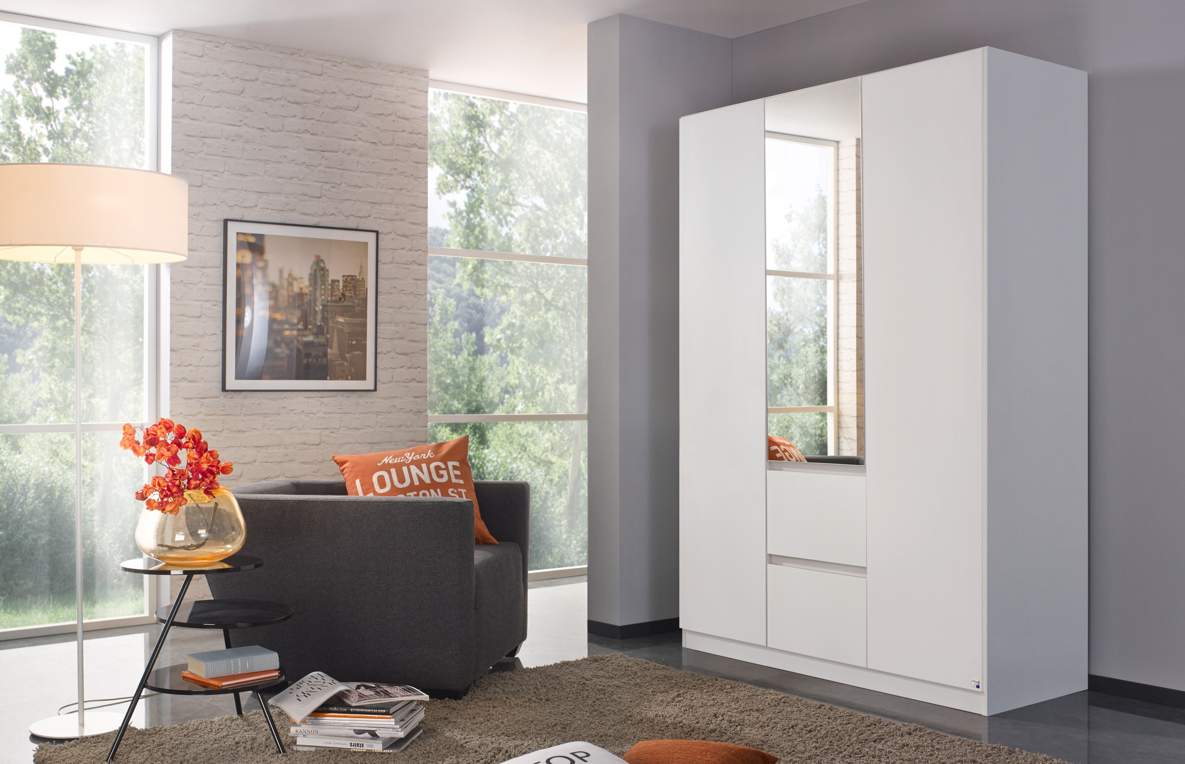 rauch Drehtürenschrank "Kleiderschrank Schrank Garderobe Wäscheschrank Ankl günstig online kaufen