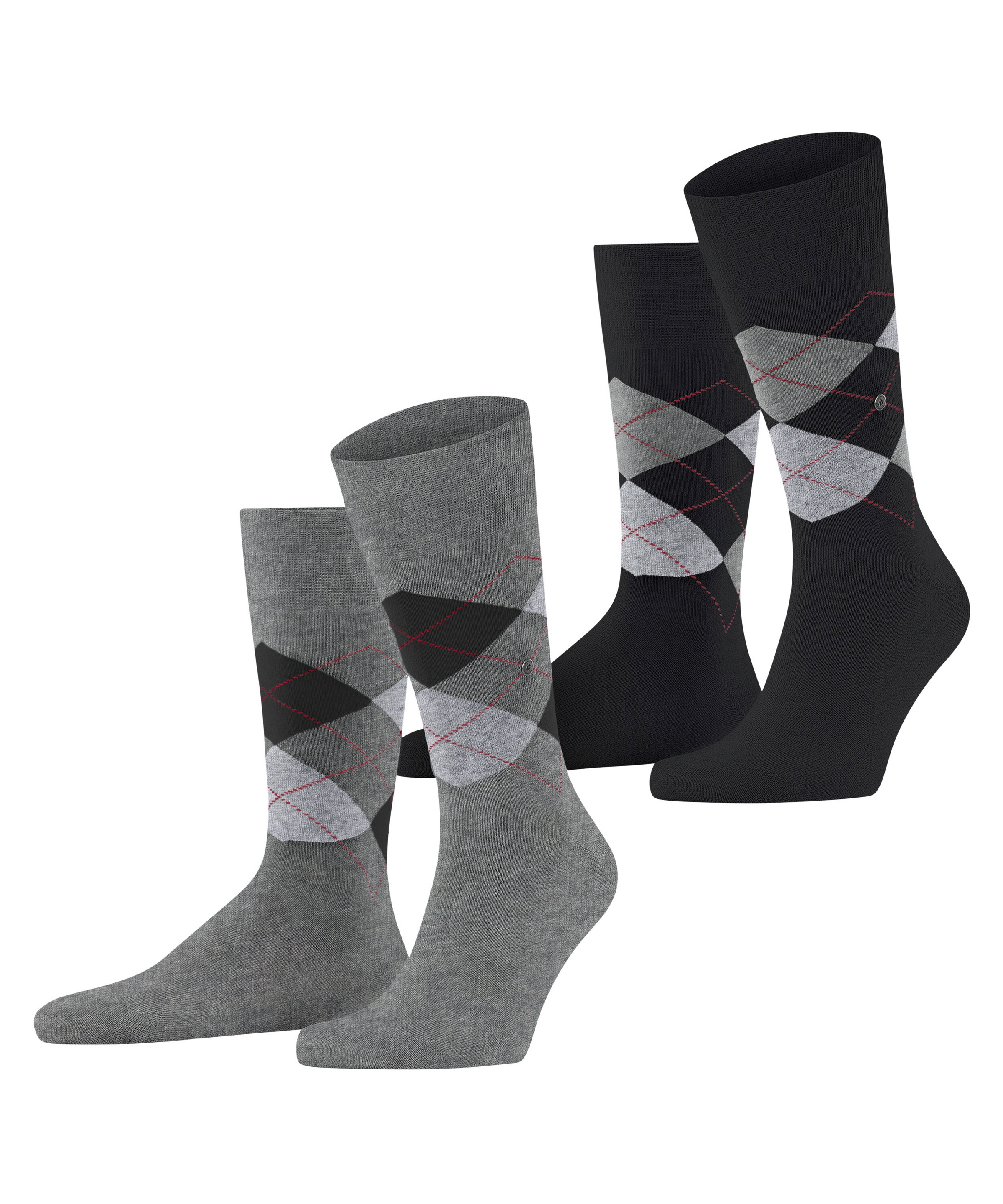 Burlington Socken »Everyday Argyle« 2 Paar tlg.