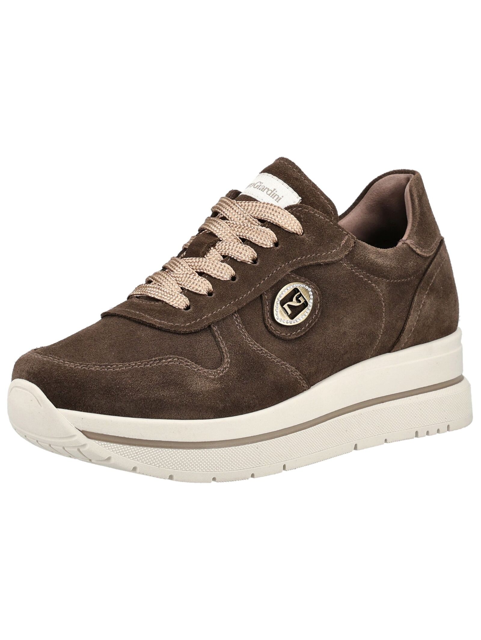 Nero Giardini Plateausneaker "Nero Giardini Sneaker Veloursleder"