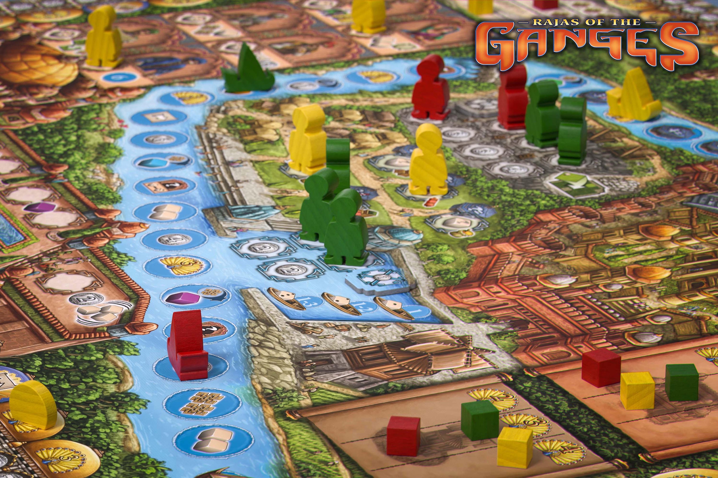 HUCH! Spiel »Rajas of the Ganges«