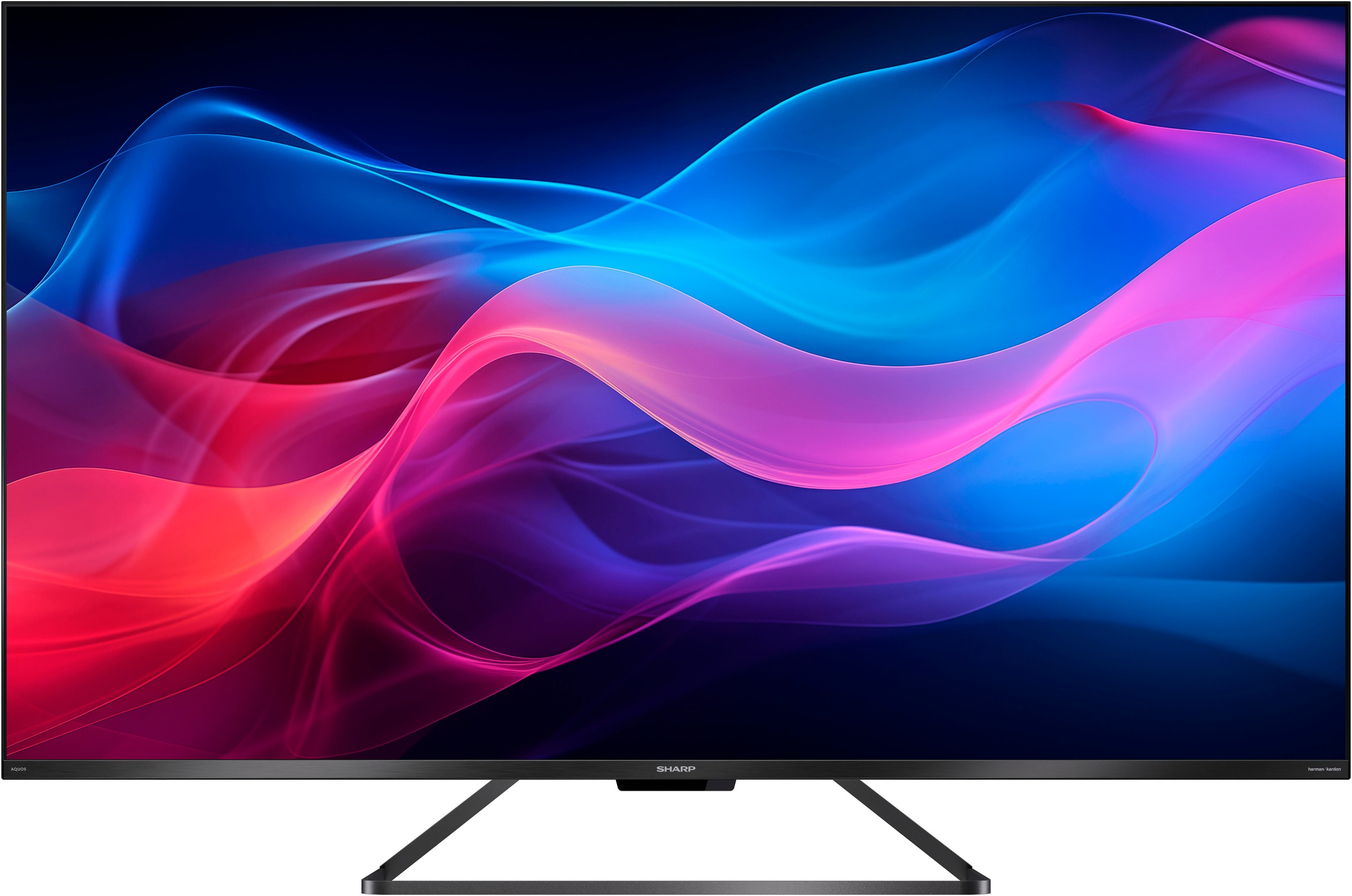 Sharp QLED-Fernseher »4T-C55GRx«, 4K Ultra HD, Smart-TV-Google TV