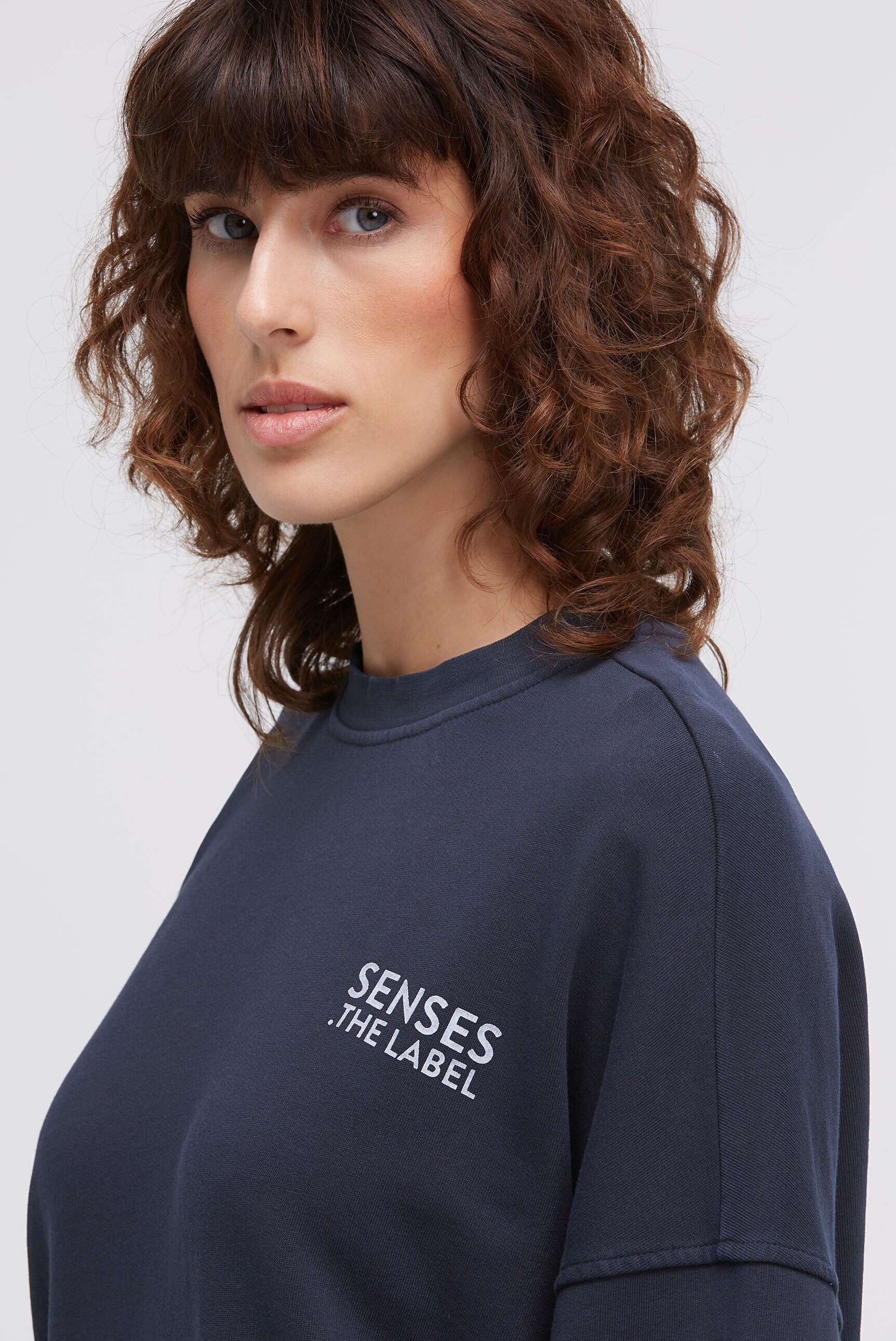 SENSES.THE LABEL Sweater , mit überschnittenen Schultern
