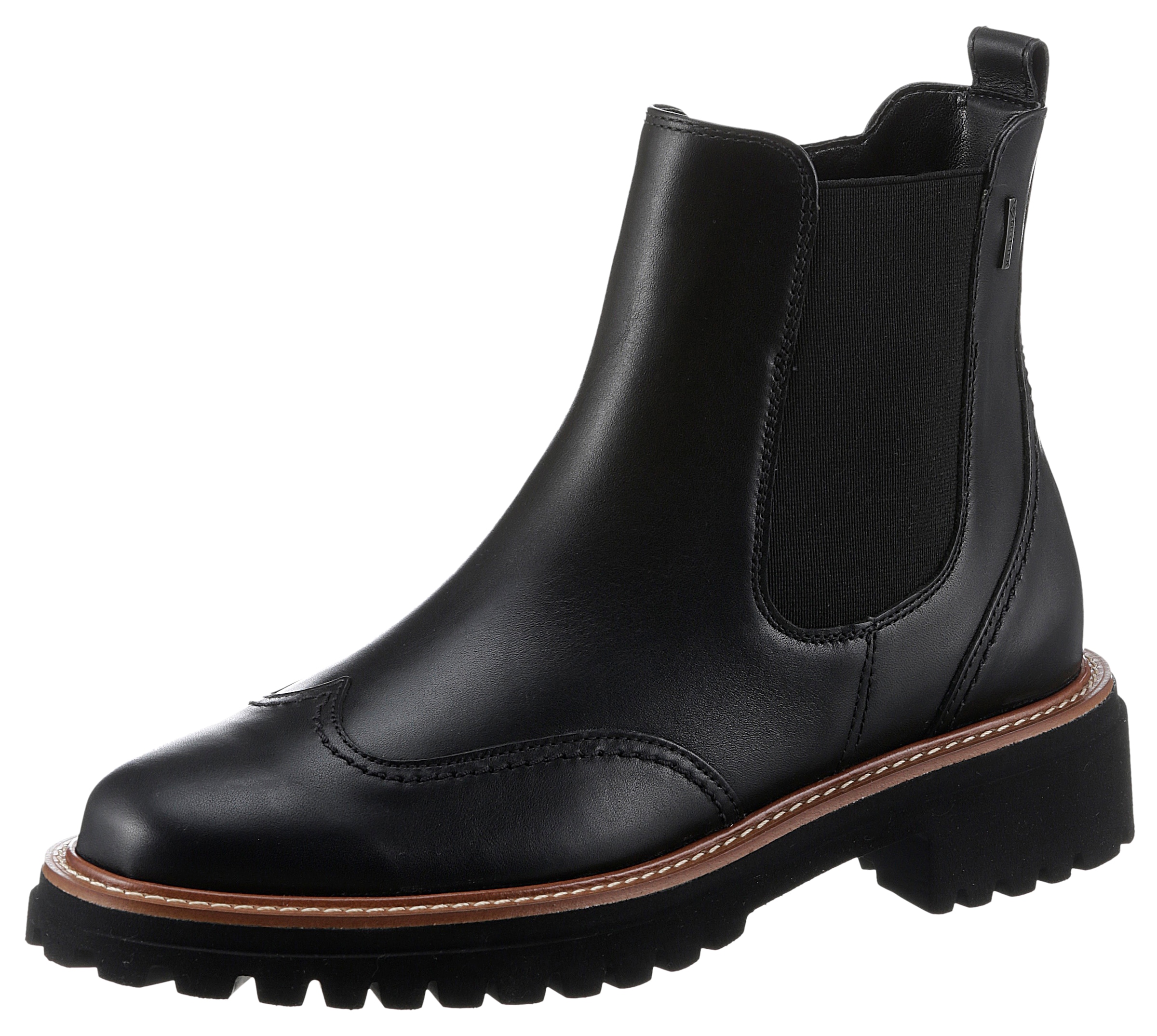 Chelseaboots, Stiefelette, Schlupfboots mit wasserabweisender GORE-TEX-Membran