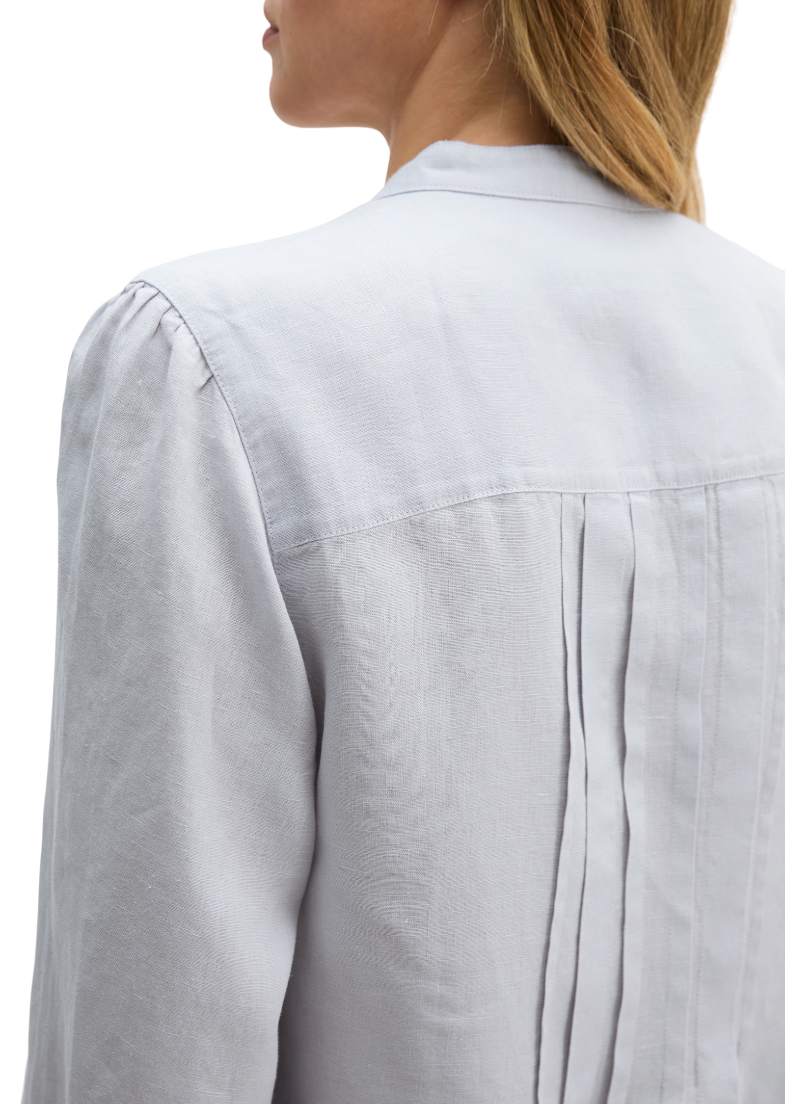 Marc O'Polo Langarmbluse Leinen-Tunika A-Shape