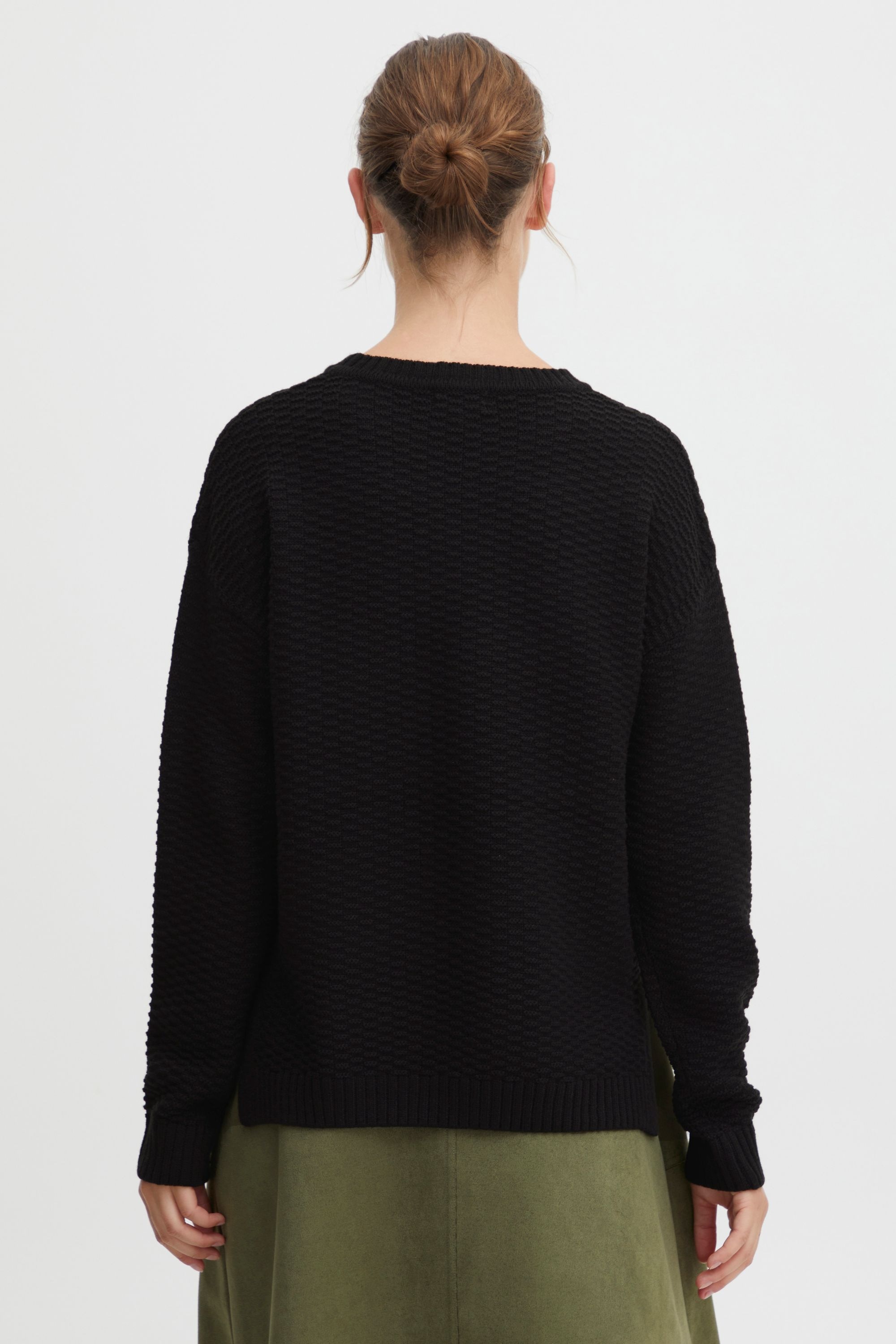 OXMO Strickfleece-Pullover »Strickpullover OXMilla«