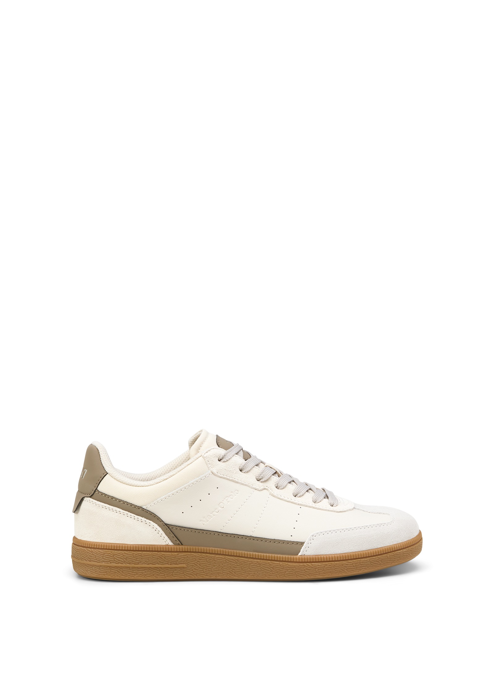 Marc O'Polo Sneaker »Charlie«  Schnürschuh, Halbschuh, Casual-Sneaker mit honigfarbener Laufsohle