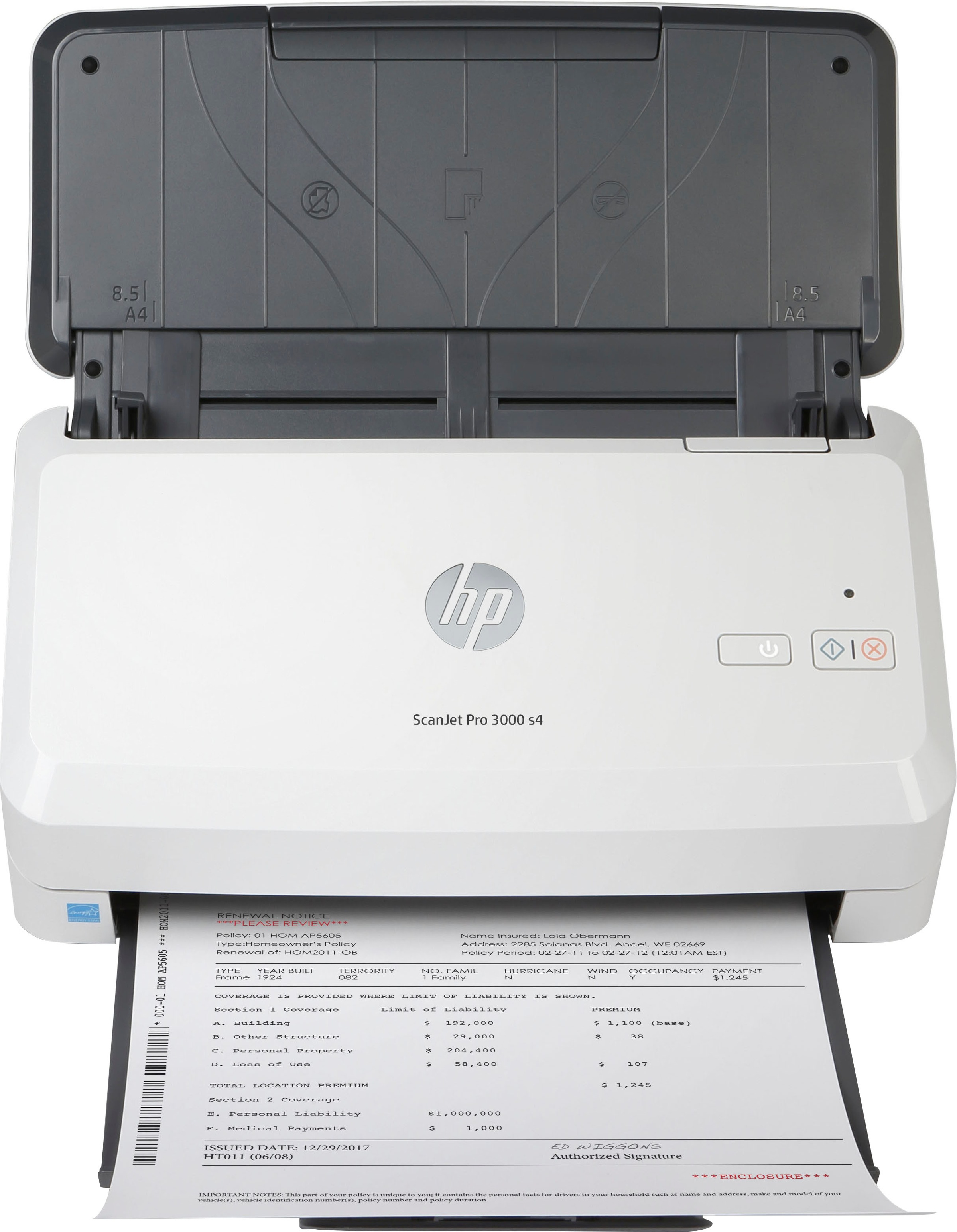 HP Scanner »ScanJet Pro 3000 s4« + Instan...