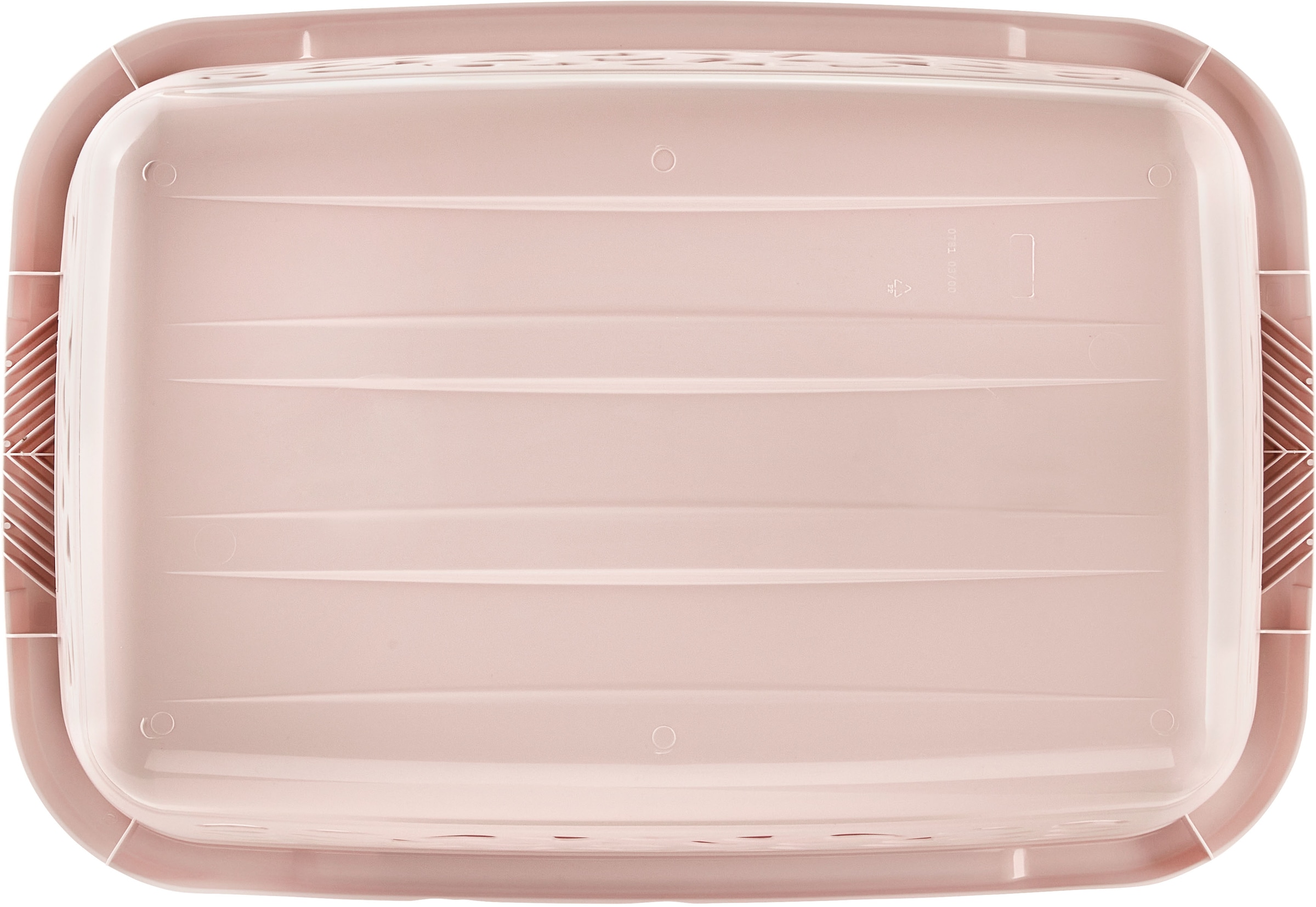 keeeper Wäschekorb »jost, 2er Set, 65 x 44 x 28 cm, 52 l« praktische Griffe, platzsparend ineinander nestbar