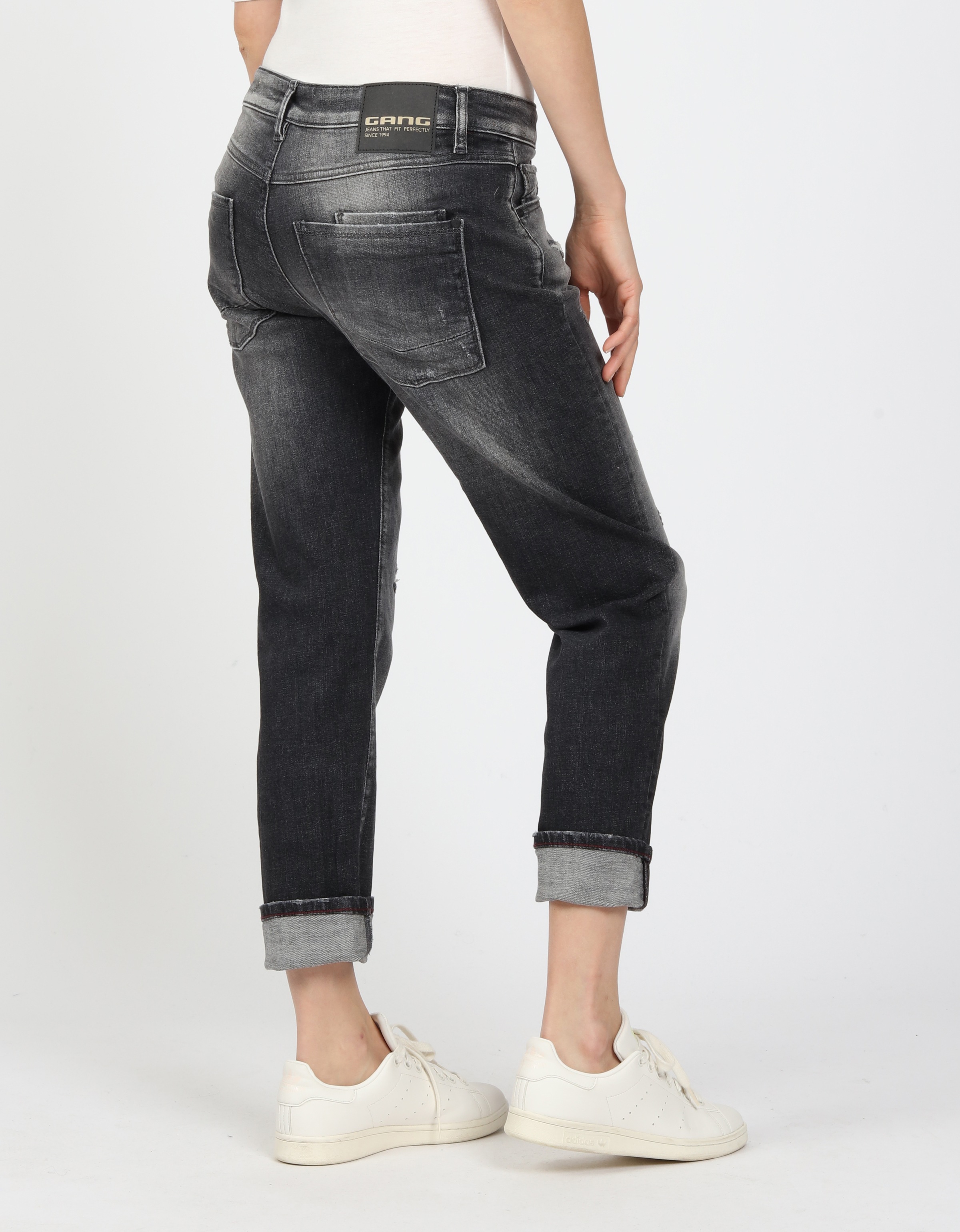 GANG Boyfriend-Jeans "94NADIA", 5-Pocket Style mit Reißverschluss und Knopf günstig online kaufen
