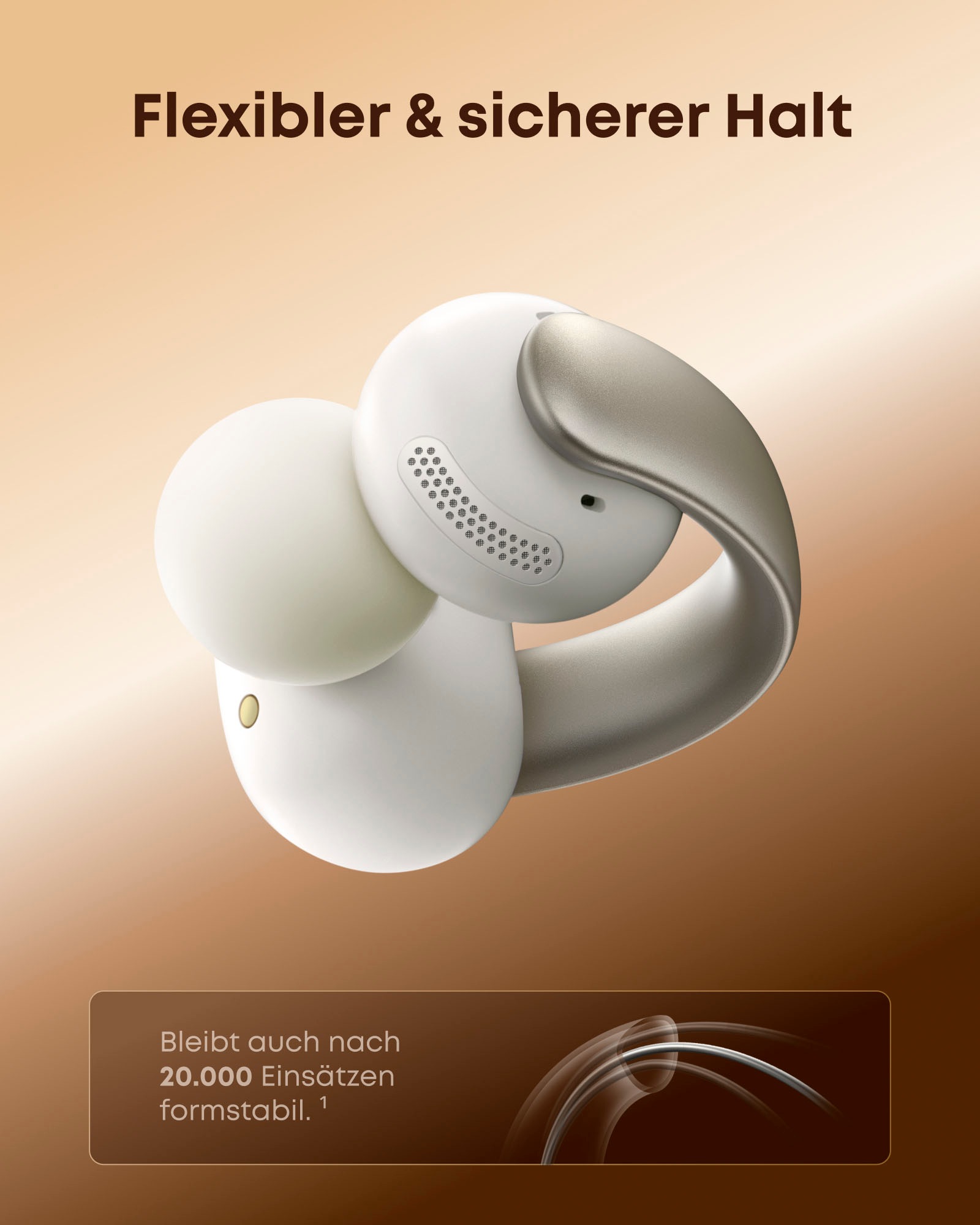 Anker In-Ear-Kopfhörer »Soundcore AeroClip« Bluetooth