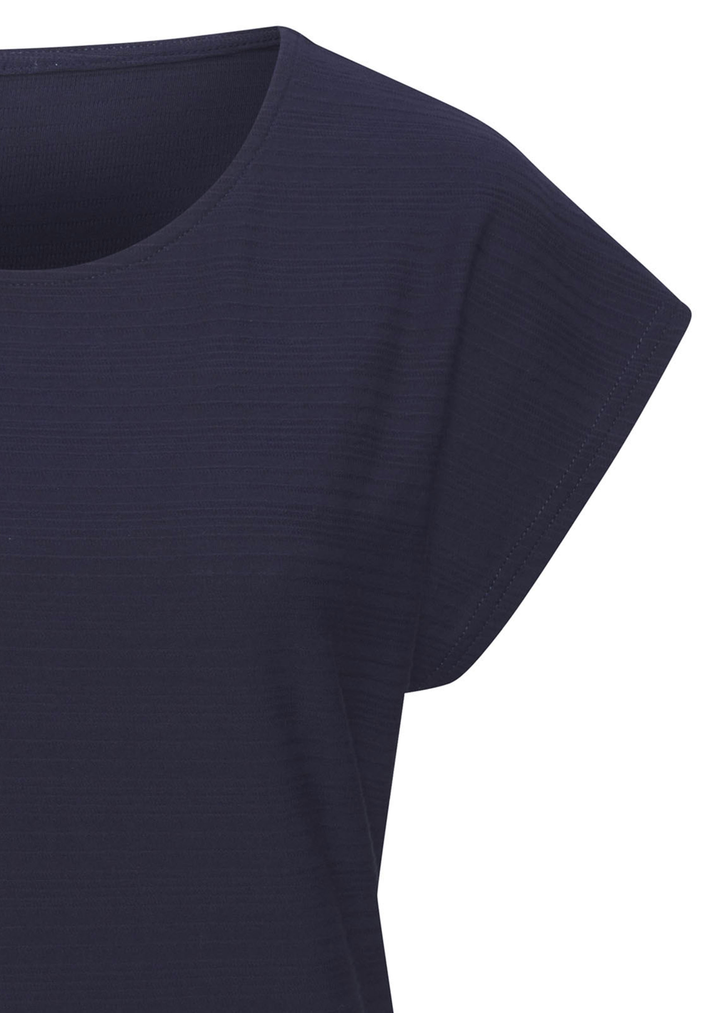 Thumbnail - Vivance T-Shirt "mit modischer Streifenstruktur", aus weicher Baumwoll-Qualität