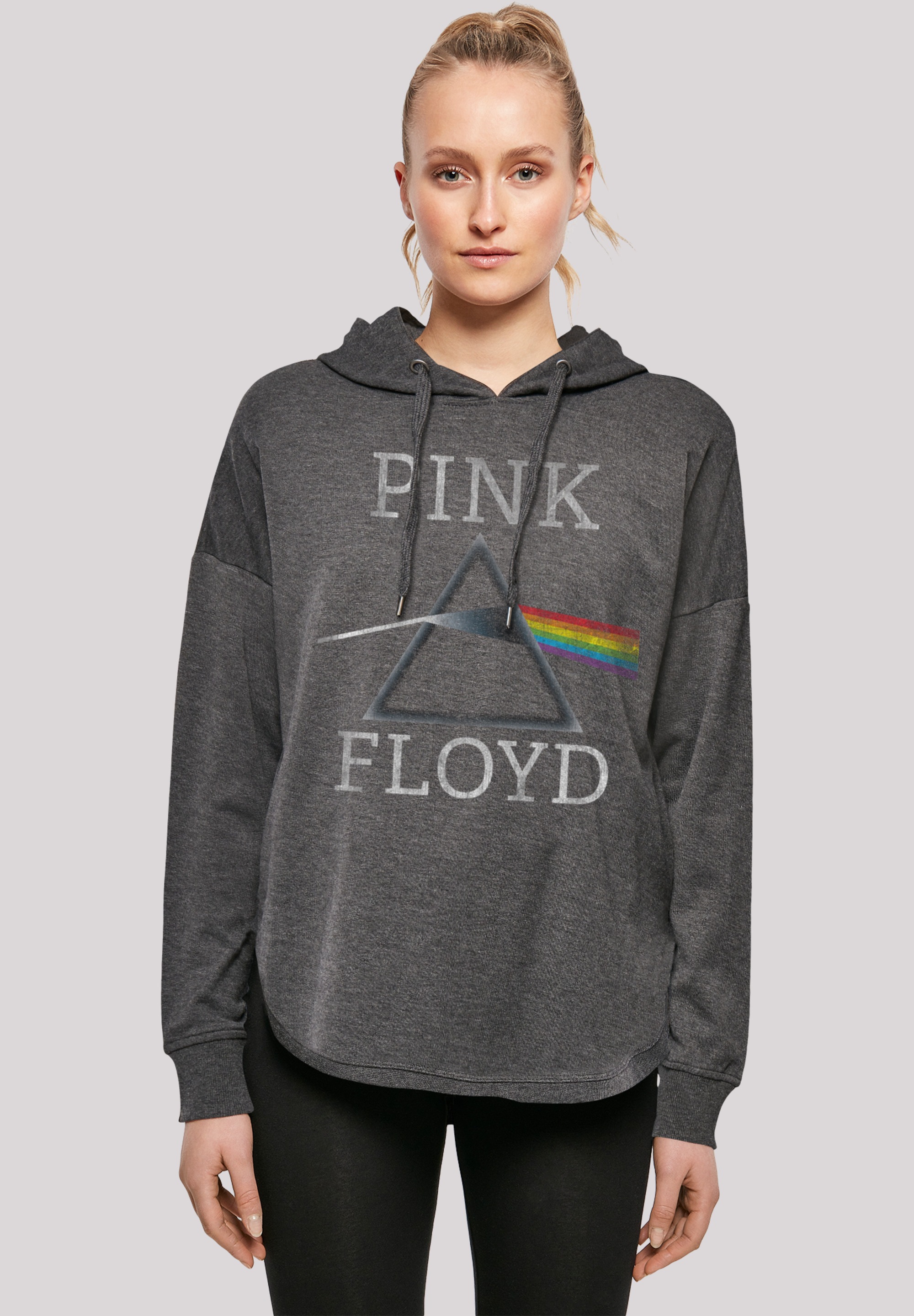 F4NT4STIC Kapuzenpullover "Pink Floyd Dark Side Of The Moon Mond", Print